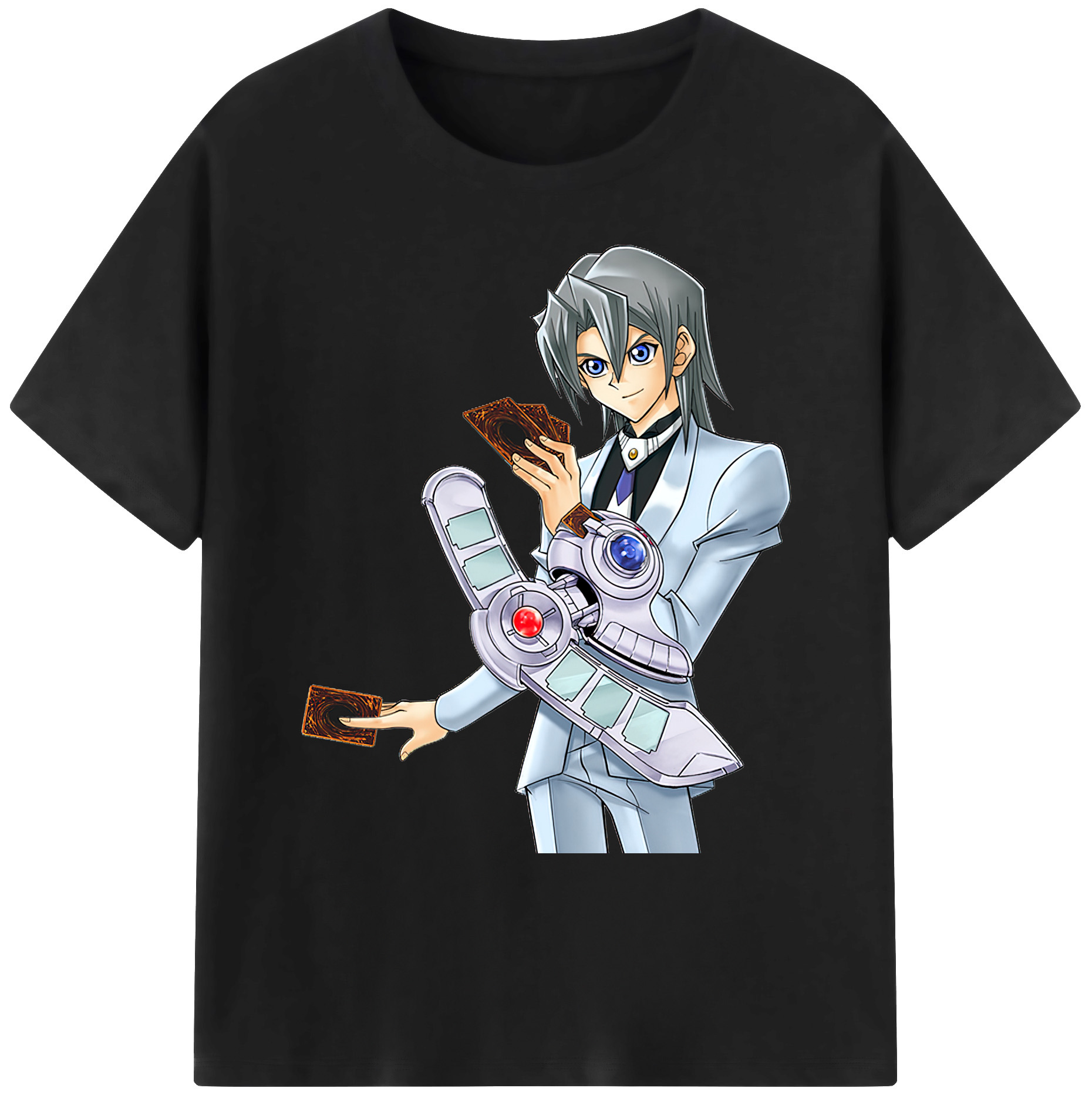 （画像用） 遊☆戯☆王 Yu-Gi-Oh! 綿100％ メンズ半袖Tシャツ｜肌触りやわらか＆通気性