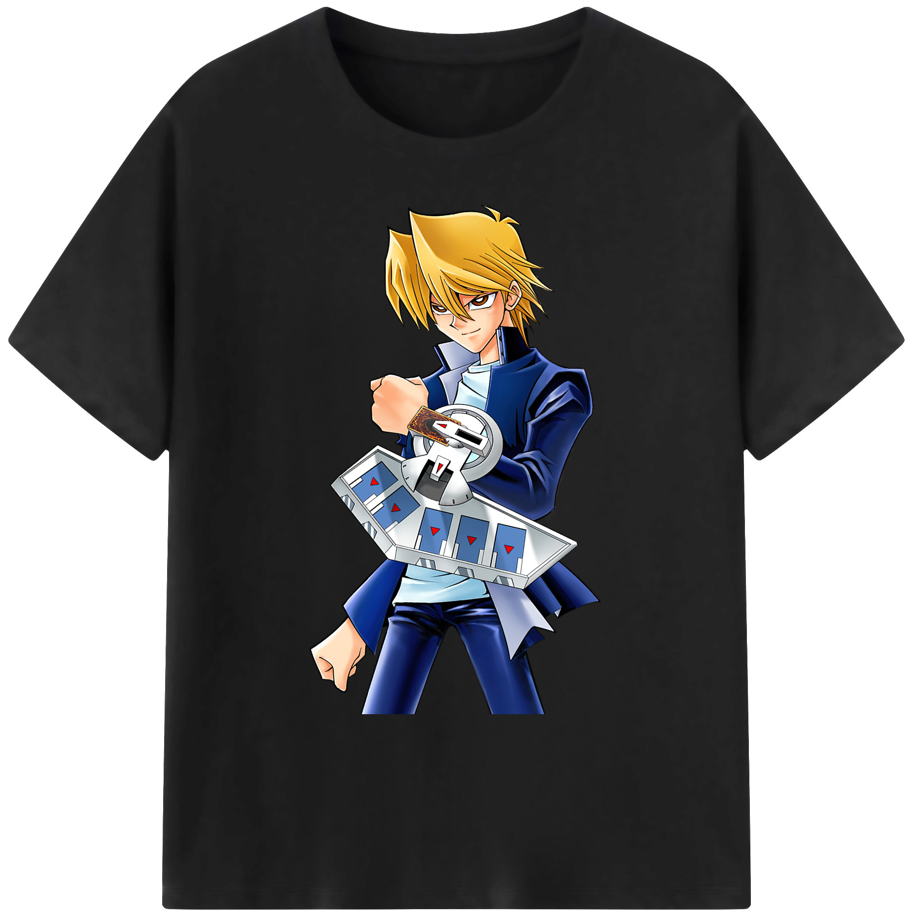 （画像用） 遊☆戯☆王 Yu-Gi-Oh! 綿100％ メンズ半袖Tシャツ｜肌触りやわらか＆通気性