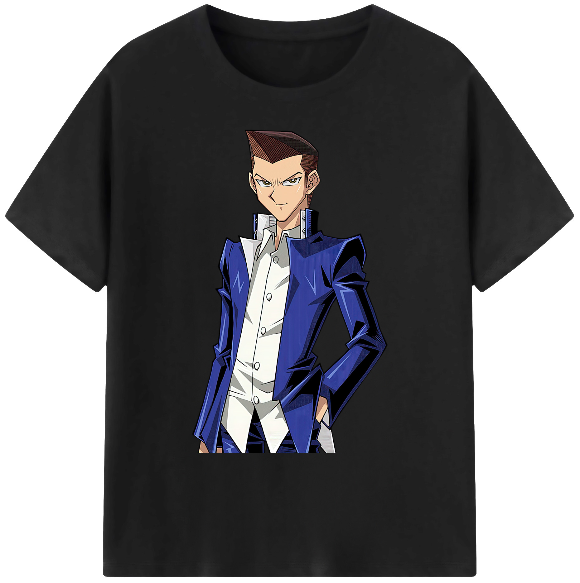 （画像用） 遊☆戯☆王 Yu-Gi-Oh! 綿100％ メンズ半袖Tシャツ｜肌触りやわらか＆通気性