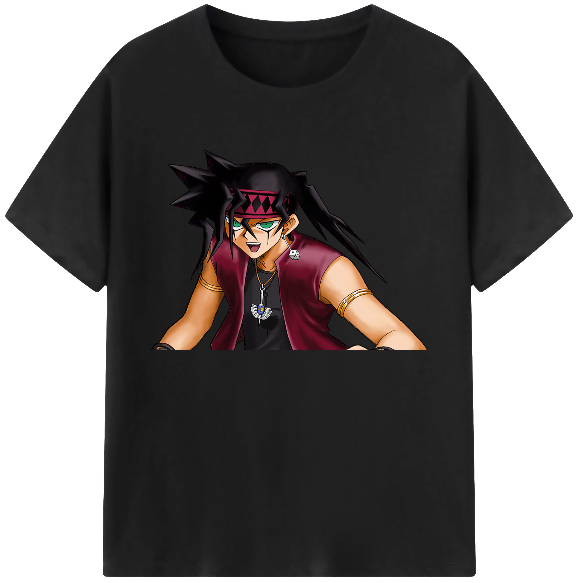 （画像用） 遊☆戯☆王 Yu-Gi-Oh! 綿100％ メンズ半袖Tシャツ｜肌触りやわらか＆通気性