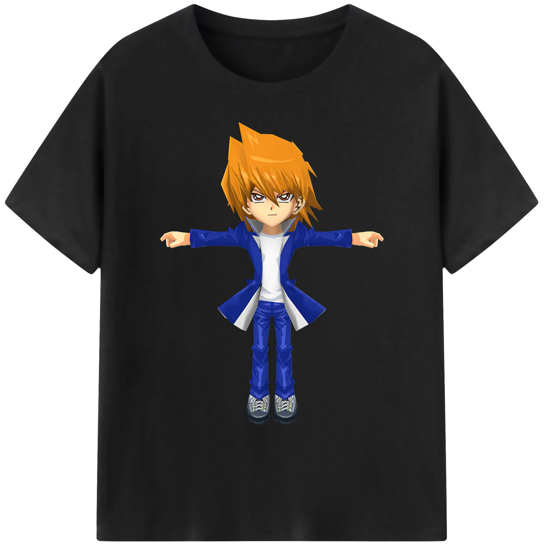 （画像用） 遊☆戯☆王 Yu-Gi-Oh! 綿100％ メンズ半袖Tシャツ｜肌触りやわらか＆通気性