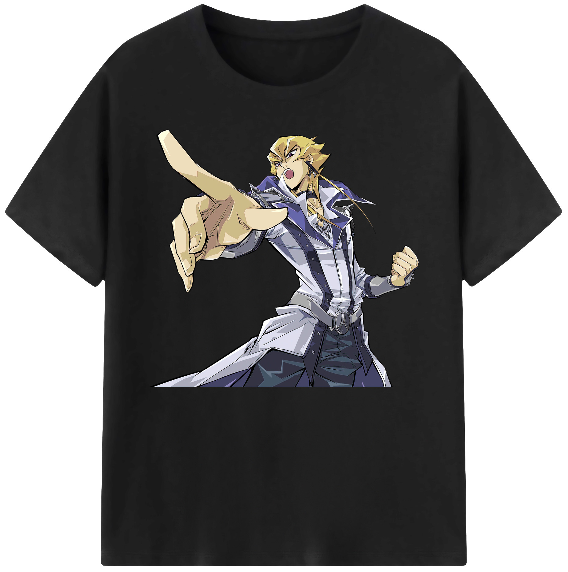 （画像用） 遊☆戯☆王 Yu-Gi-Oh! 綿100％ メンズ半袖Tシャツ｜肌触りやわらか＆通気性