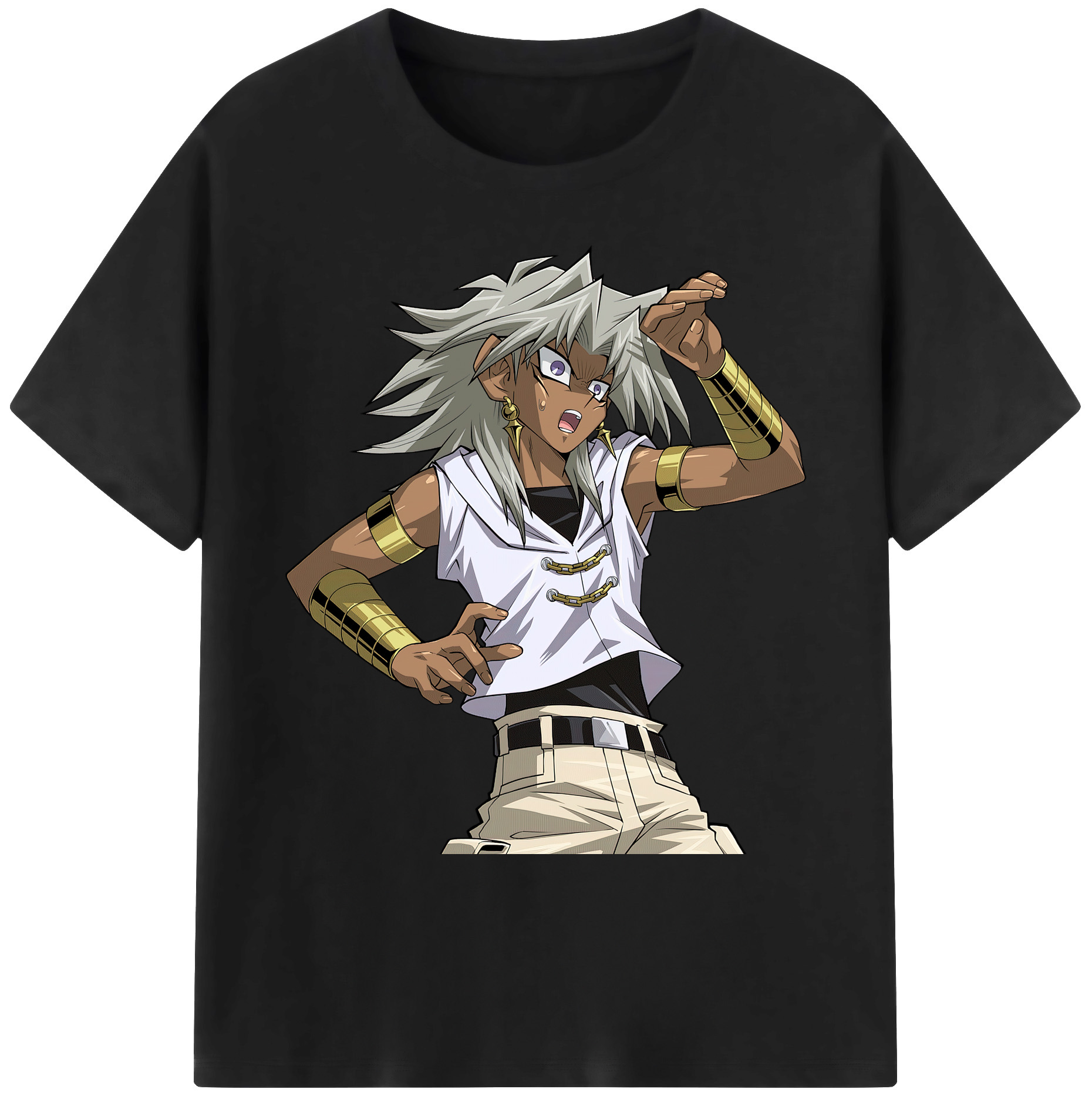 （画像用） 遊☆戯☆王 Yu-Gi-Oh! 綿100％ メンズ半袖Tシャツ｜肌触りやわらか＆通気性