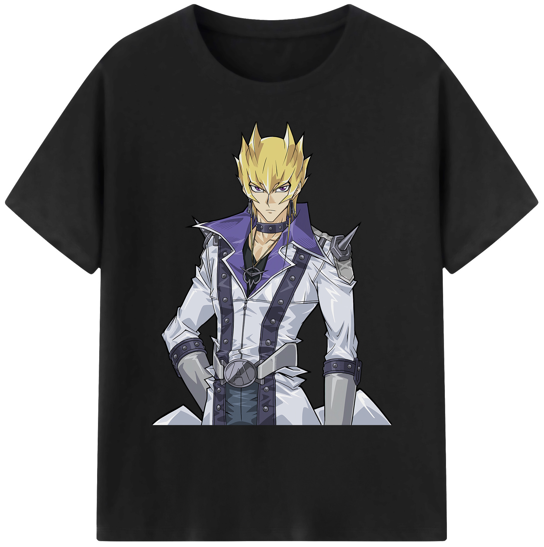 （画像用） 遊☆戯☆王 Yu-Gi-Oh! 綿100％ メンズ半袖Tシャツ｜肌触りやわらか＆通気性