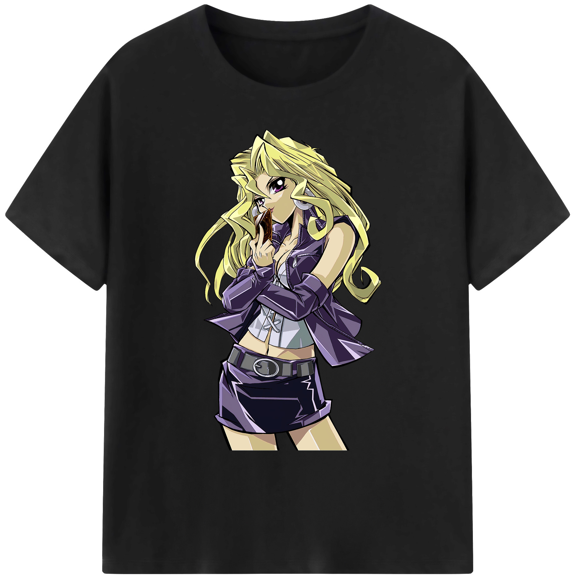 （画像用） 遊☆戯☆王 Yu-Gi-Oh! 綿100％ メンズ半袖Tシャツ｜肌触りやわらか＆通気性