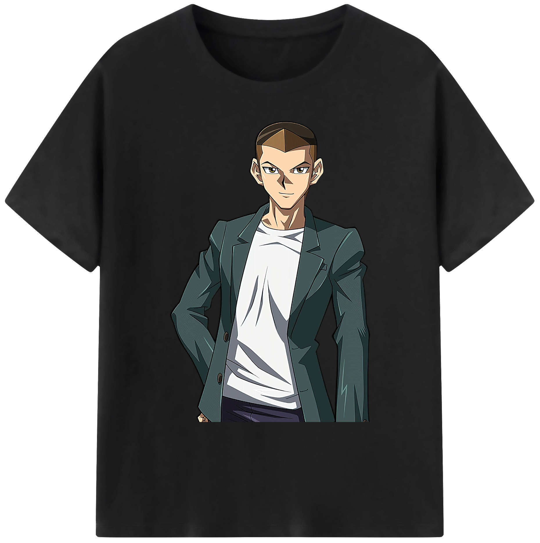 （画像用） 遊☆戯☆王 Yu-Gi-Oh! 綿100％ メンズ半袖Tシャツ｜肌触りやわらか＆通気性