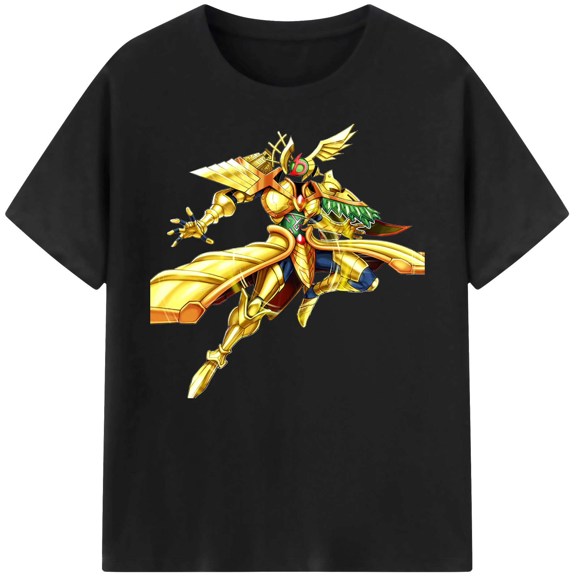 （画像用） 遊☆戯☆王 Yu-Gi-Oh! 綿100％ メンズ半袖Tシャツ｜肌触りやわらか＆通気性