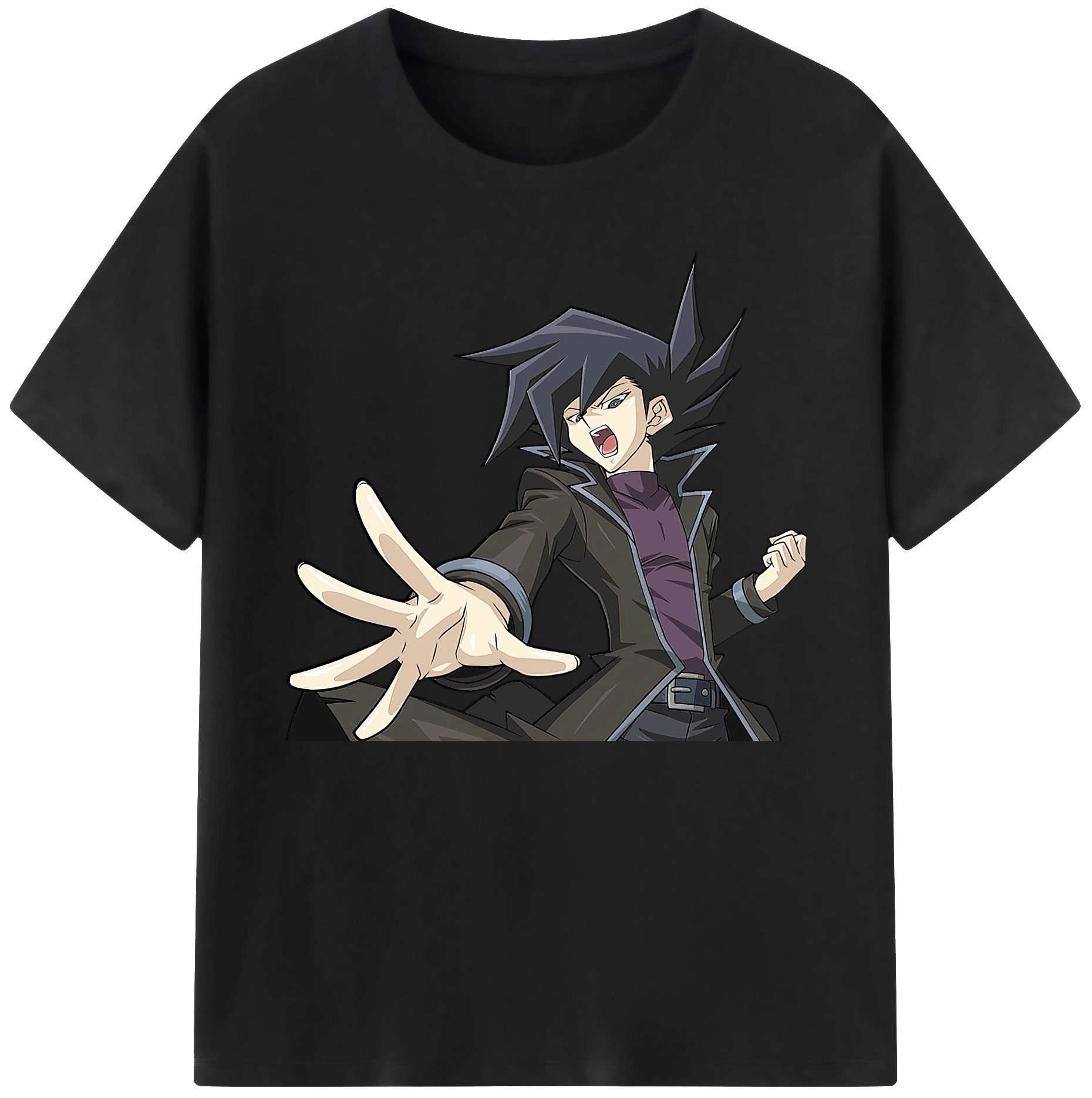 （画像用） 遊☆戯☆王 Yu-Gi-Oh! 綿100％ メンズ半袖Tシャツ｜肌触りやわらか＆通気性