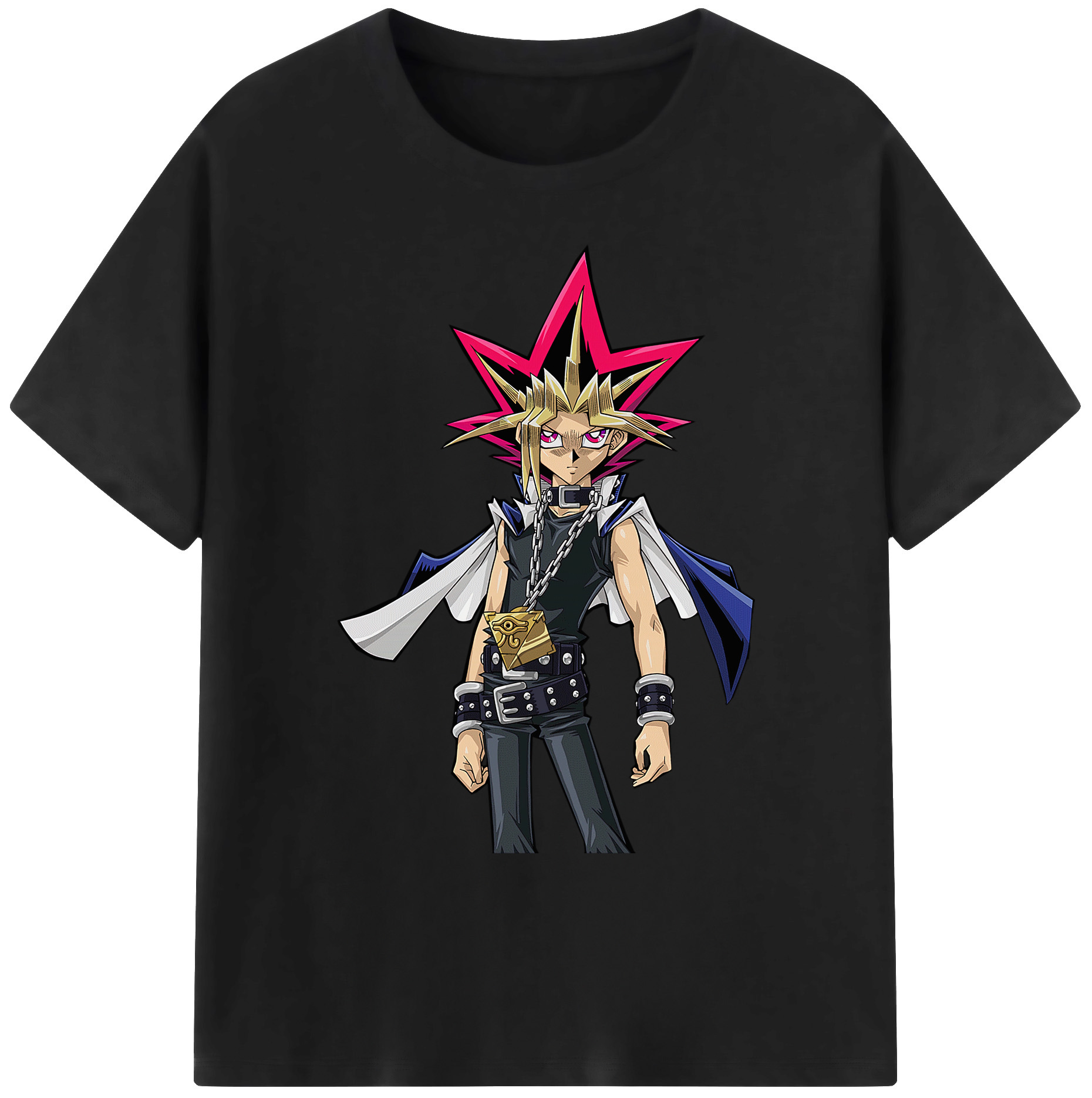 （画像用） 遊☆戯☆王 Yu-Gi-Oh! 綿100％ メンズ半袖Tシャツ｜肌触りやわらか＆通気性