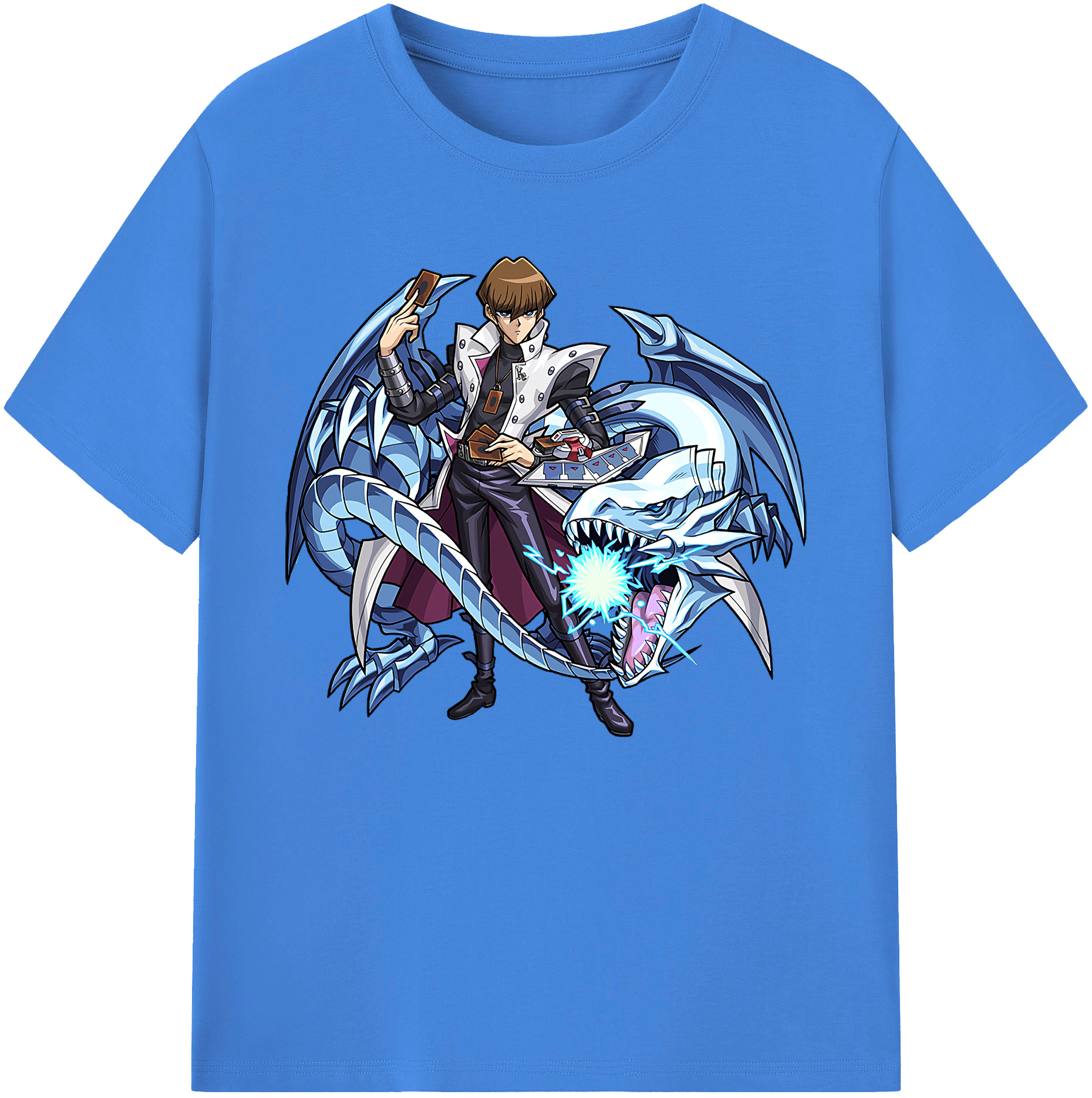 （画像用） 遊☆戯☆王 Yu-Gi-Oh! 綿100％ メンズ半袖Tシャツ｜肌触りやわらか＆通気性
