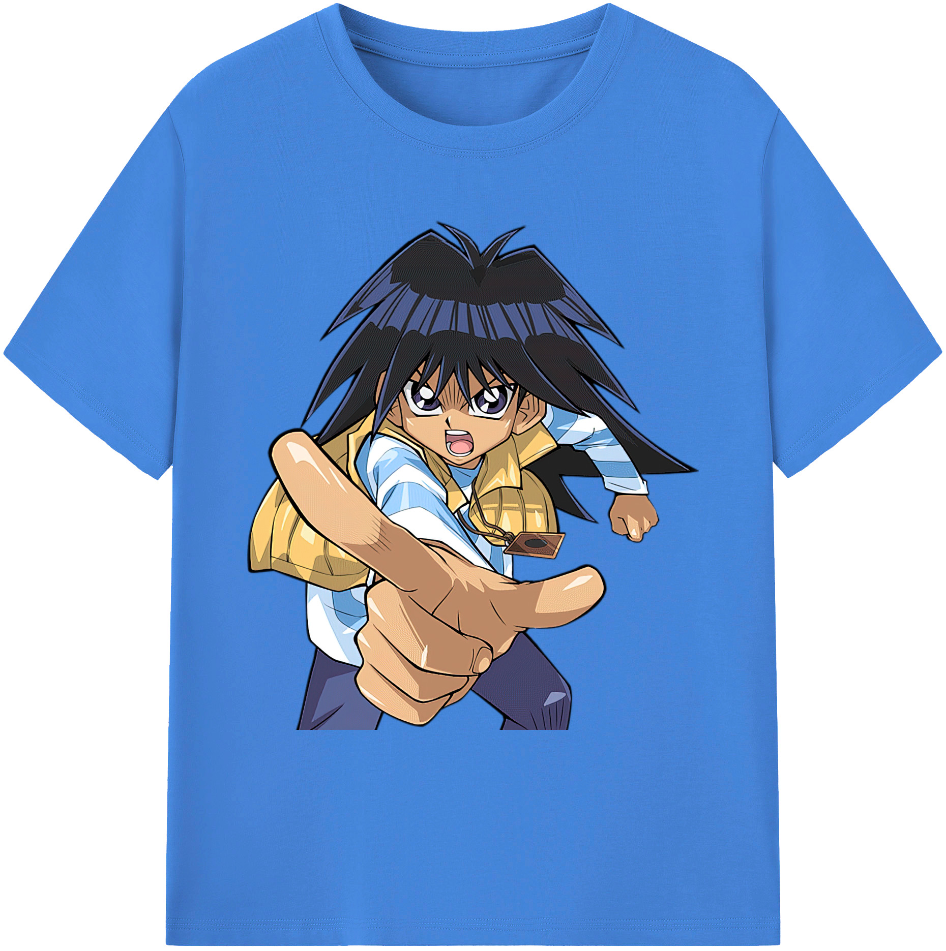 （画像用） 遊☆戯☆王 Yu-Gi-Oh! 綿100％ メンズ半袖Tシャツ｜肌触りやわらか＆通気性