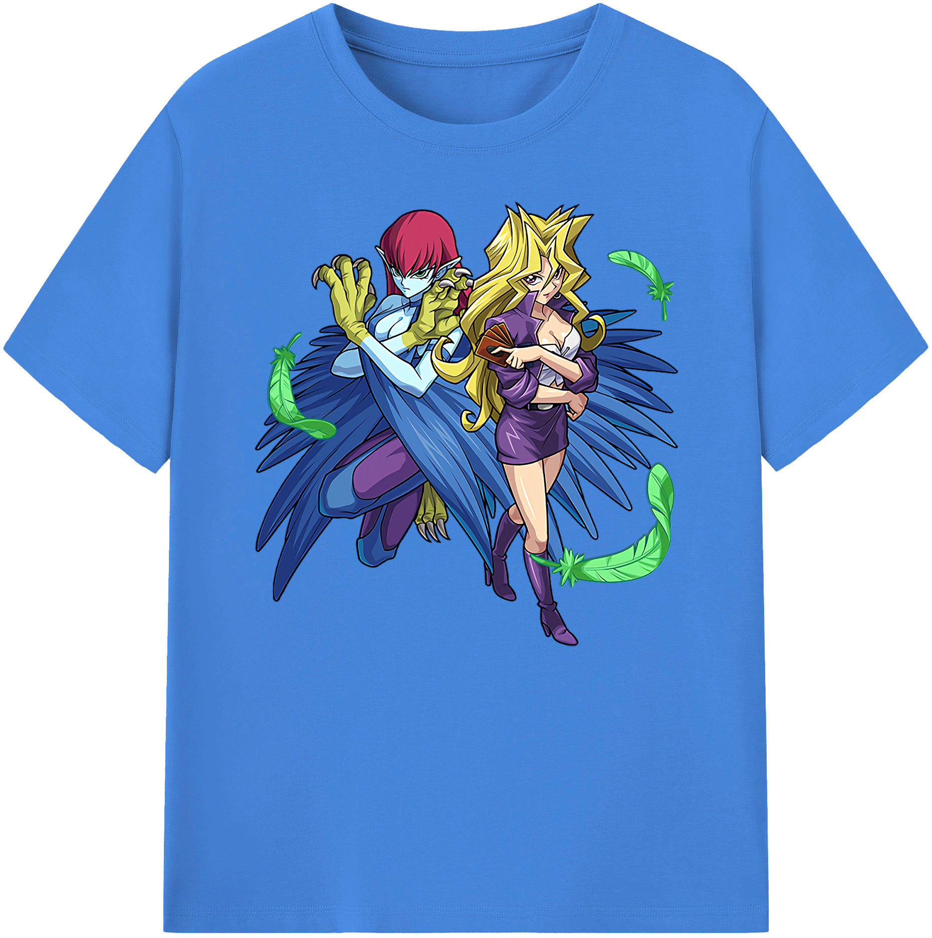 （画像用） 遊☆戯☆王 Yu-Gi-Oh! 綿100％ メンズ半袖Tシャツ｜肌触りやわらか＆通気性