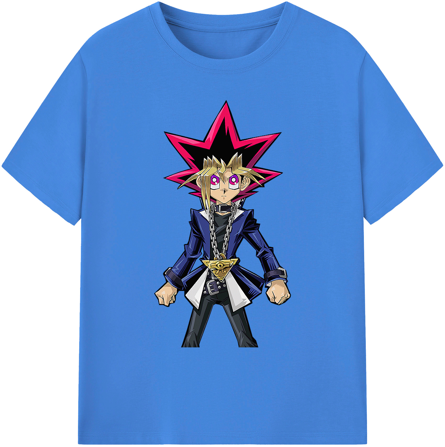 （画像用） 遊☆戯☆王 Yu-Gi-Oh! 綿100％ メンズ半袖Tシャツ｜肌触りやわらか＆通気性