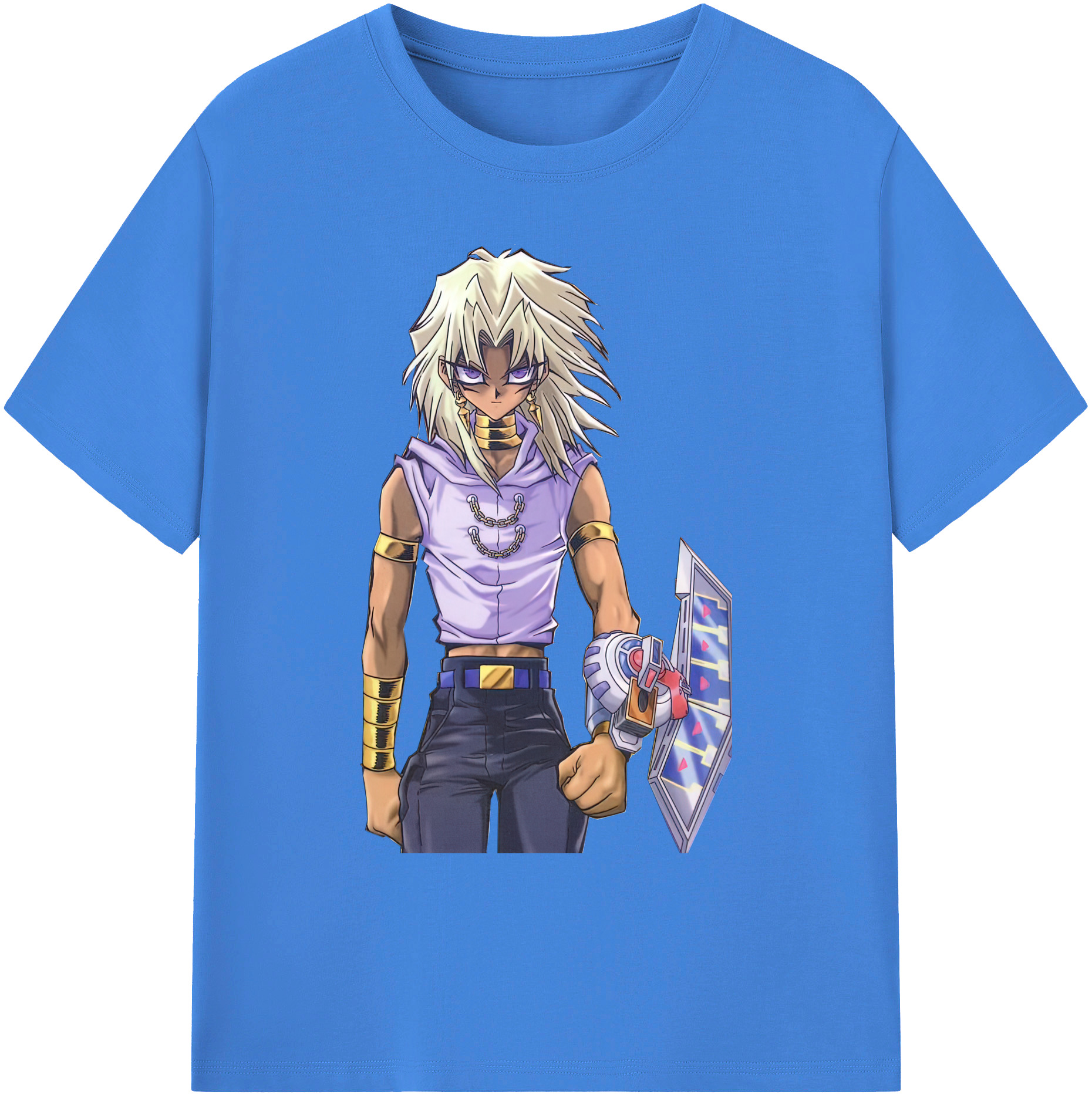 （画像用） 遊☆戯☆王 Yu-Gi-Oh! 綿100％ メンズ半袖Tシャツ｜肌触りやわらか＆通気性