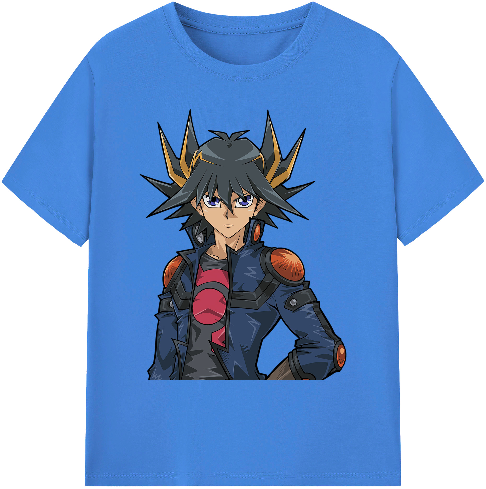 （画像用） 遊☆戯☆王 Yu-Gi-Oh! 綿100％ メンズ半袖Tシャツ｜肌触りやわらか＆通気性
