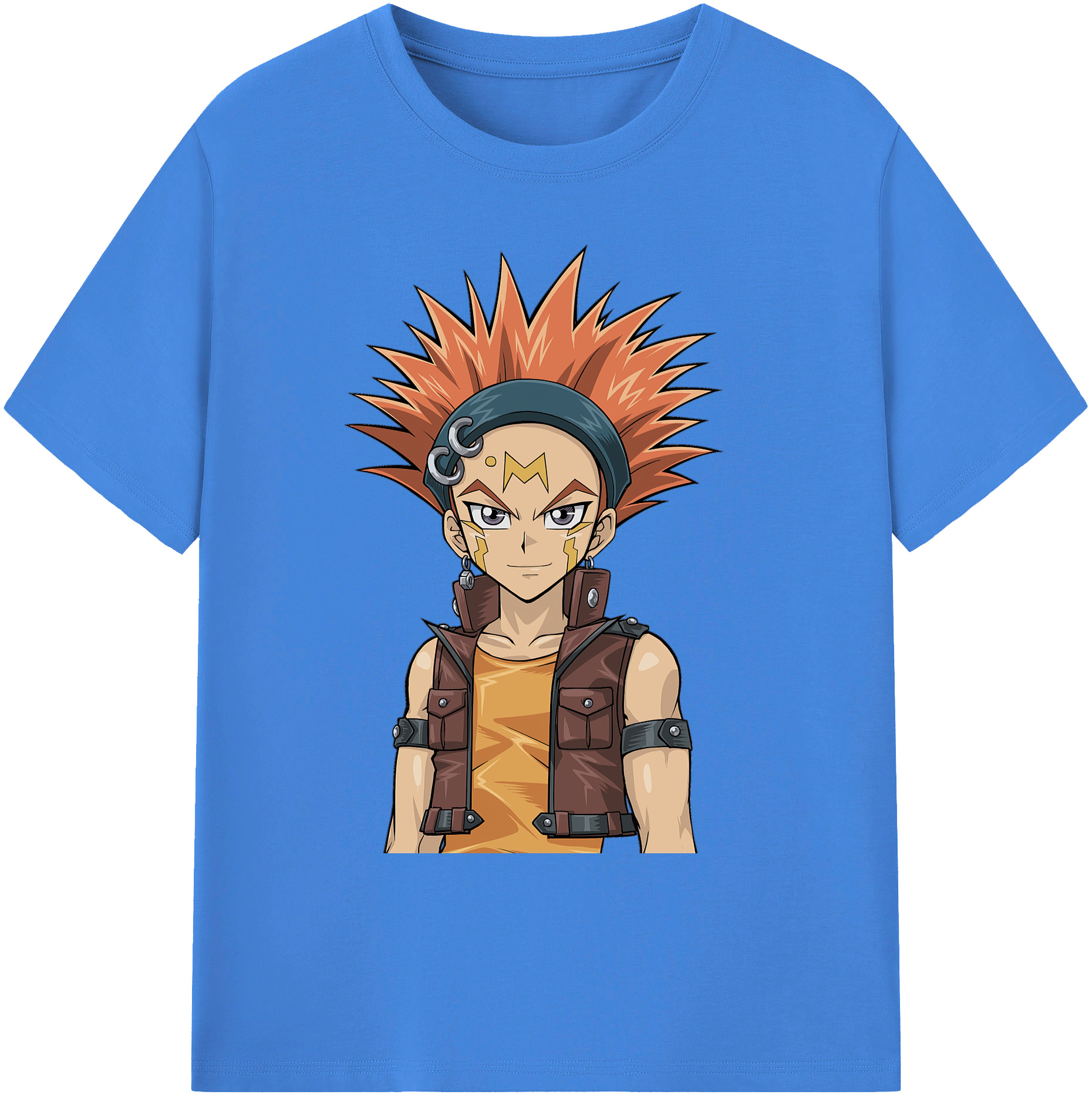 遊☆戯☆王 Yu-Gi-Oh! 綿100％ メンズ半袖Tシャツ｜肌触りやわらか＆通気性