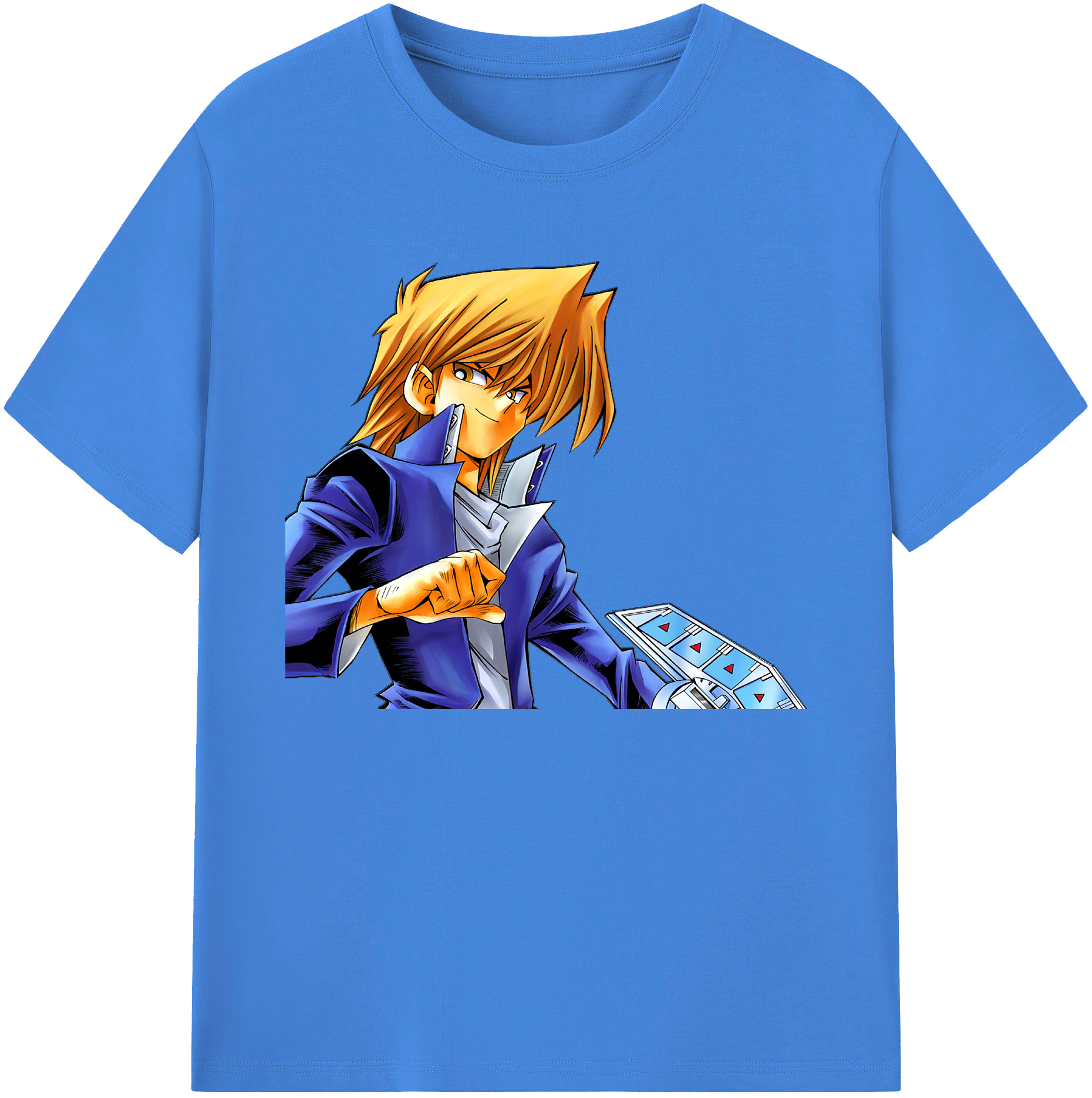 （画像用） 遊☆戯☆王 Yu-Gi-Oh! 綿100％ メンズ半袖Tシャツ｜肌触りやわらか＆通気性