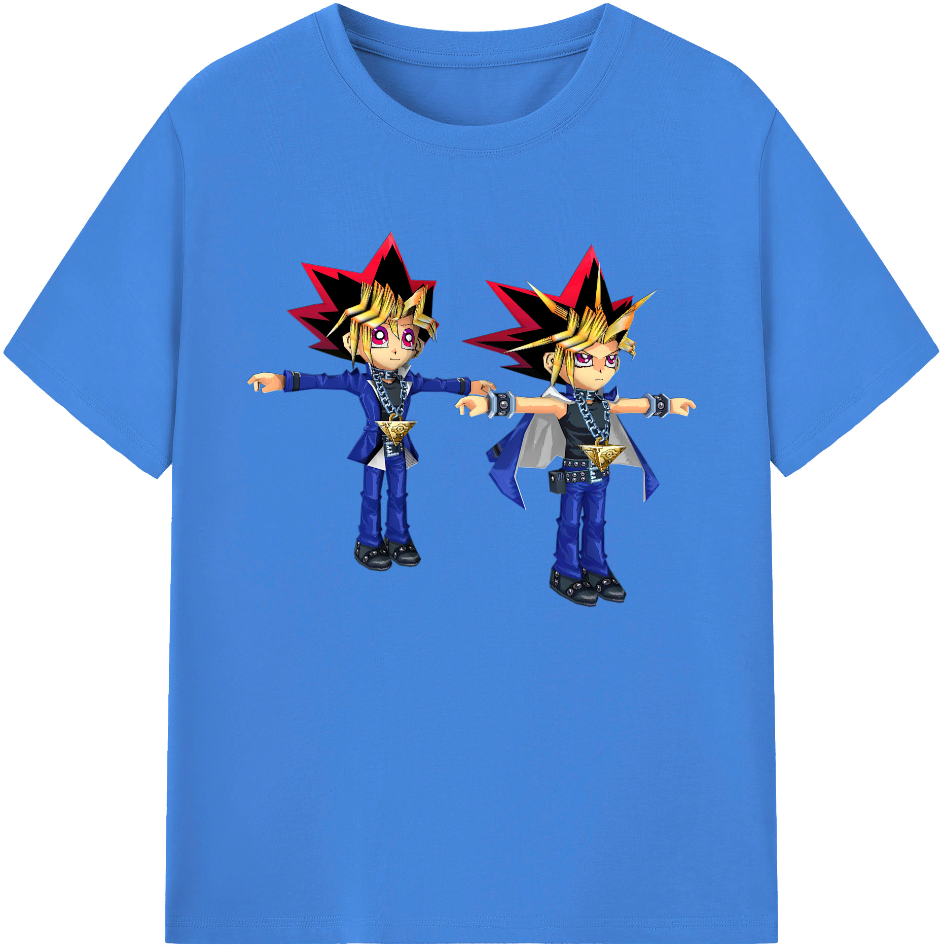（画像用） 遊☆戯☆王 Yu-Gi-Oh! 綿100％ メンズ半袖Tシャツ｜肌触りやわらか＆通気性