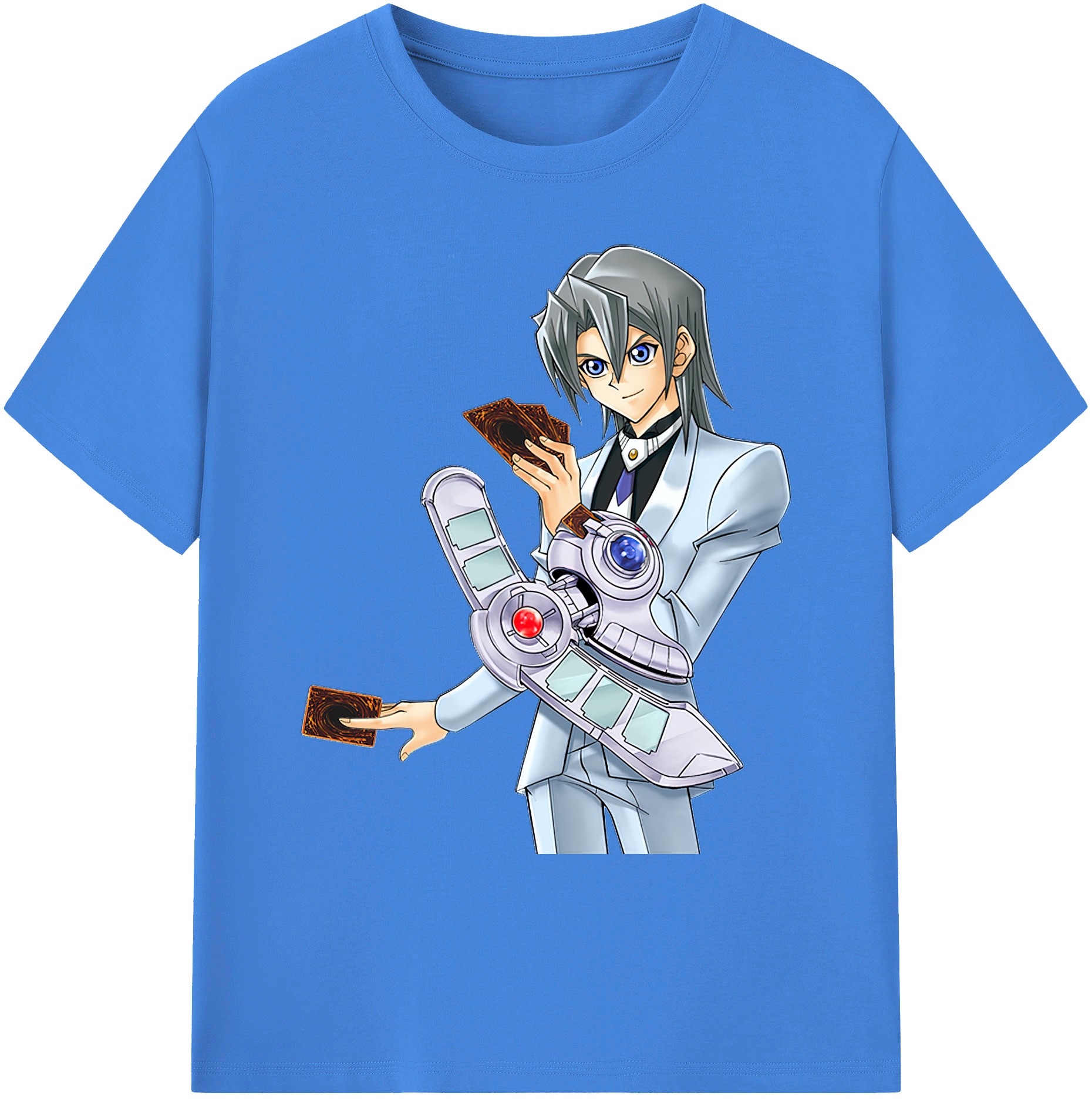 （画像用） 遊☆戯☆王 Yu-Gi-Oh! 綿100％ メンズ半袖Tシャツ｜肌触りやわらか＆通気性
