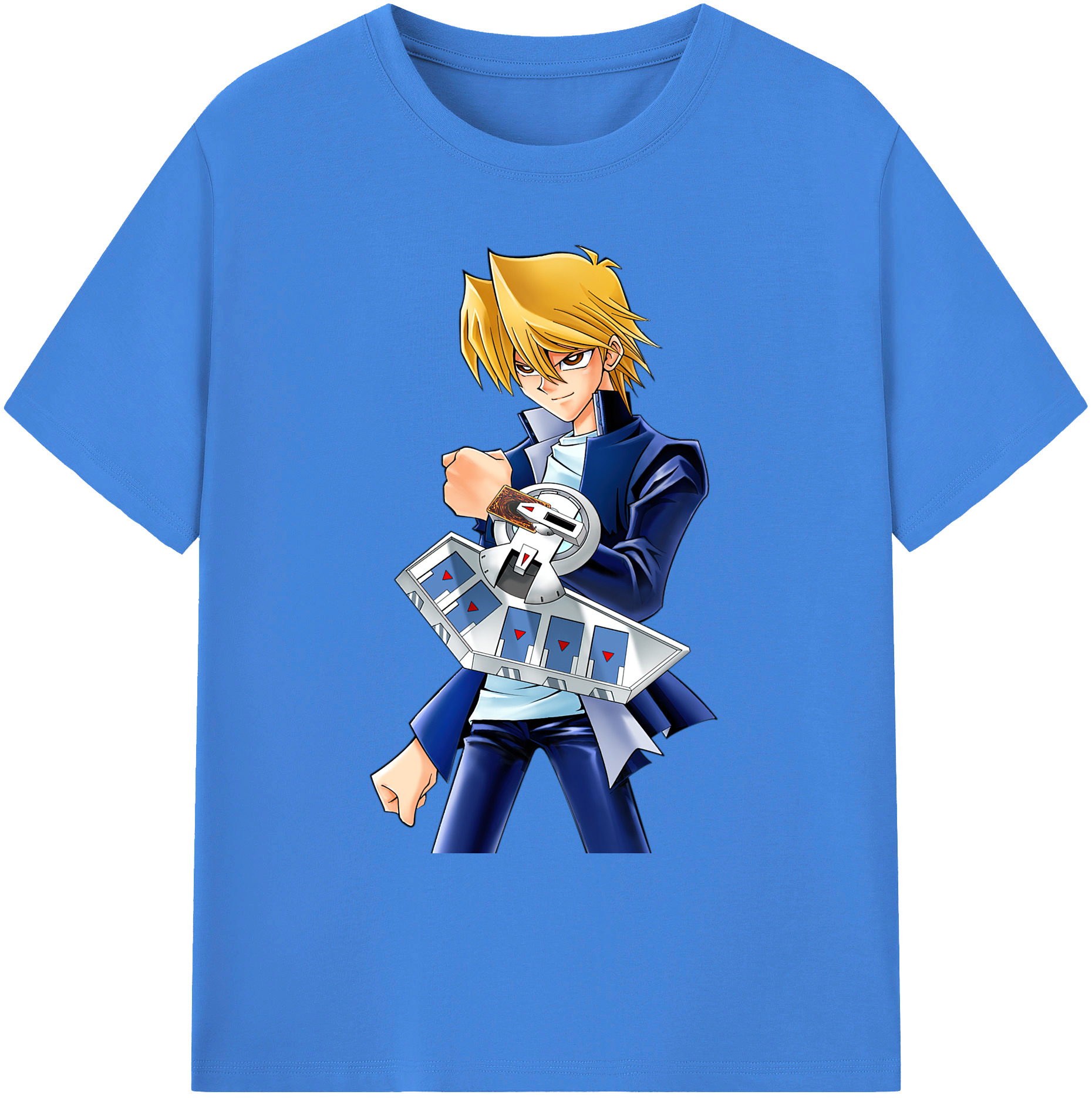 （画像用） 遊☆戯☆王 Yu-Gi-Oh! 綿100％ メンズ半袖Tシャツ｜肌触りやわらか＆通気性