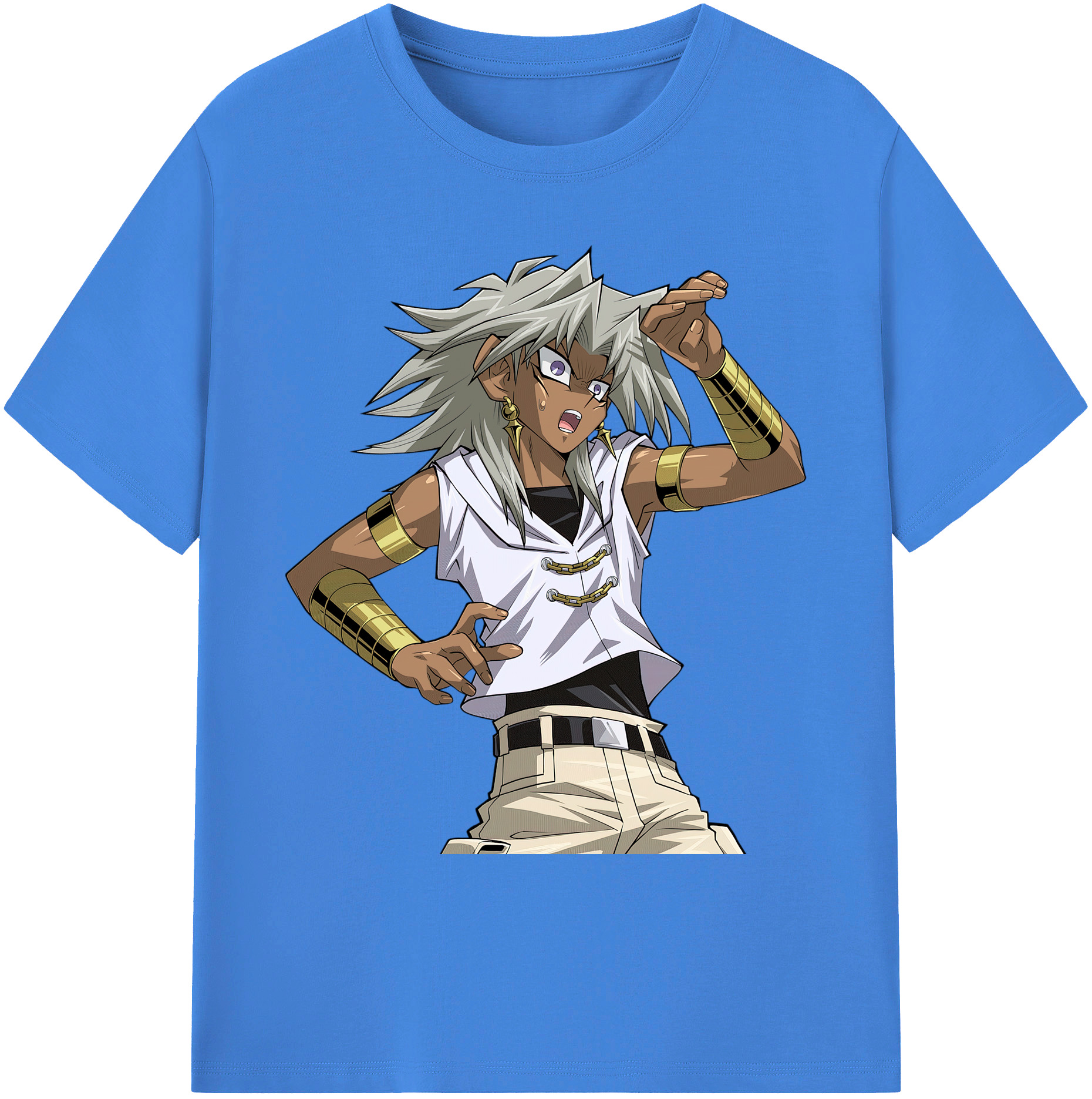 （画像用） 遊☆戯☆王 Yu-Gi-Oh! 綿100％ メンズ半袖Tシャツ｜肌触りやわらか＆通気性