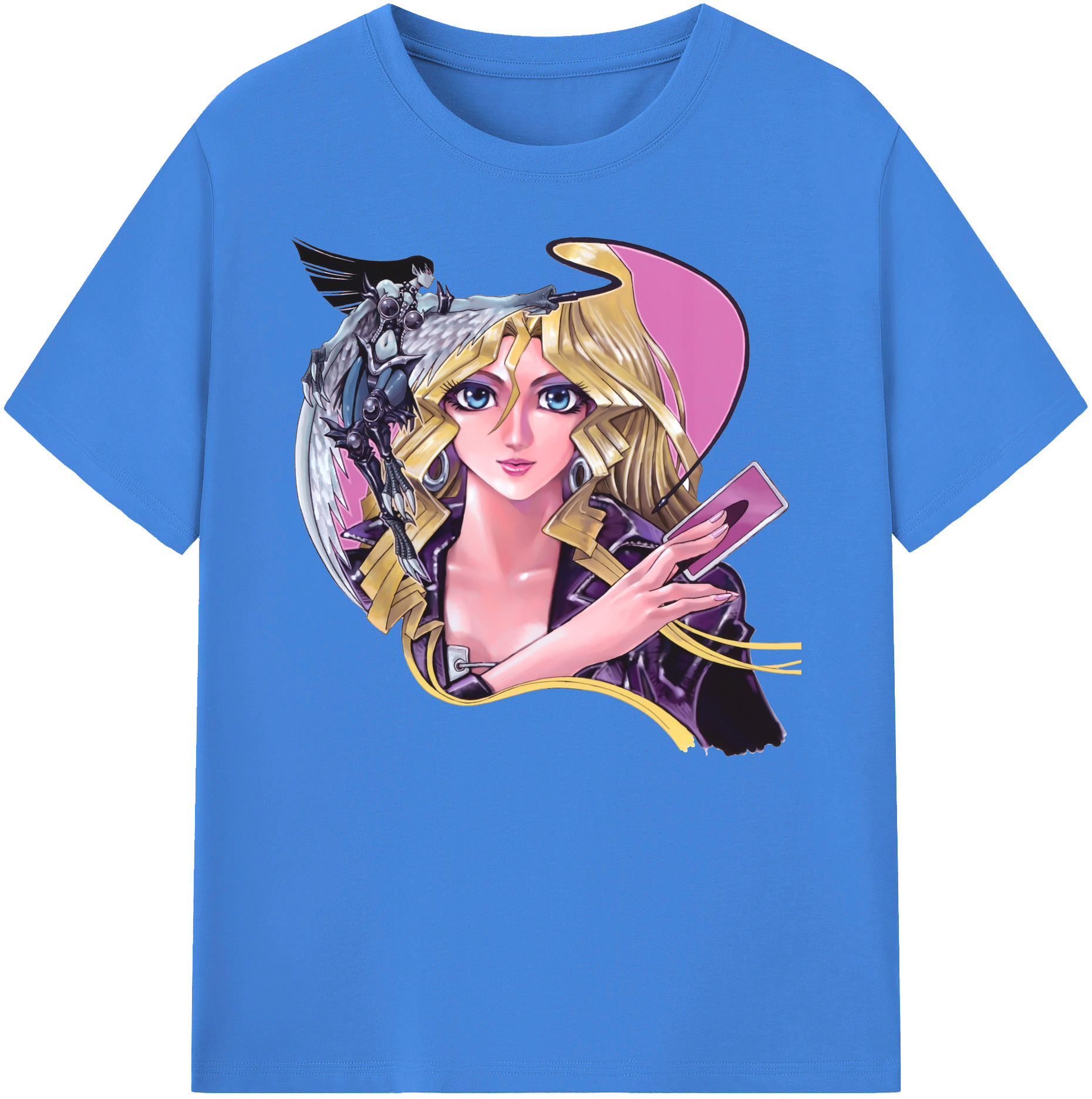 （画像用） 遊☆戯☆王 Yu-Gi-Oh! 綿100％ メンズ半袖Tシャツ｜肌触りやわらか＆通気性