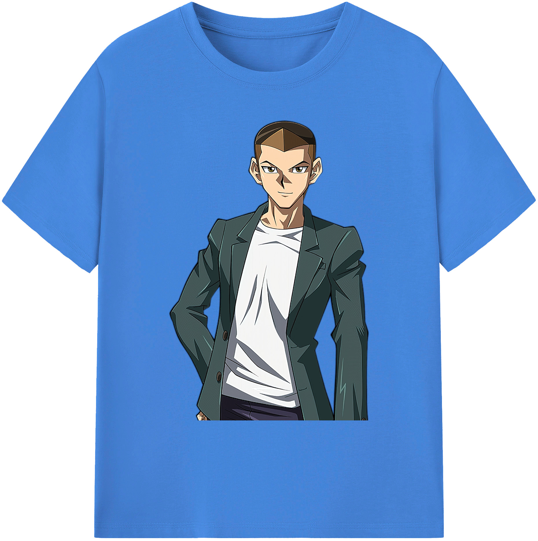 （画像用） 遊☆戯☆王 Yu-Gi-Oh! 綿100％ メンズ半袖Tシャツ｜肌触りやわらか＆通気性