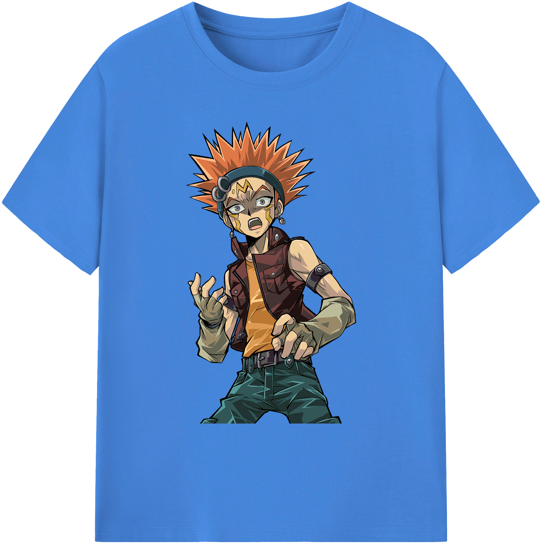（画像用） 遊☆戯☆王 Yu-Gi-Oh! 綿100％ メンズ半袖Tシャツ｜肌触りやわらか＆通気性