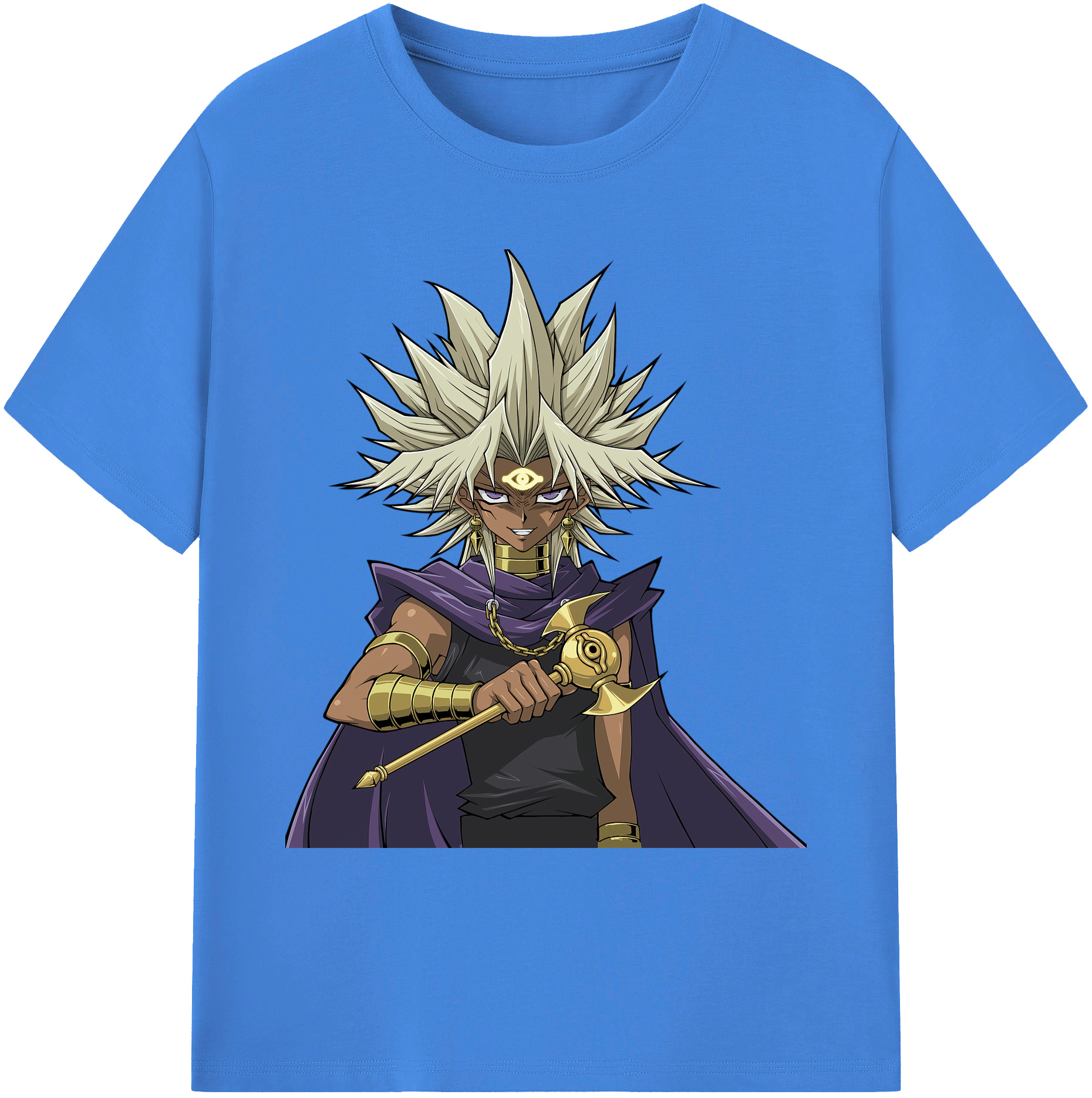 （画像用） 遊☆戯☆王 Yu-Gi-Oh! 綿100％ メンズ半袖Tシャツ｜肌触りやわらか＆通気性