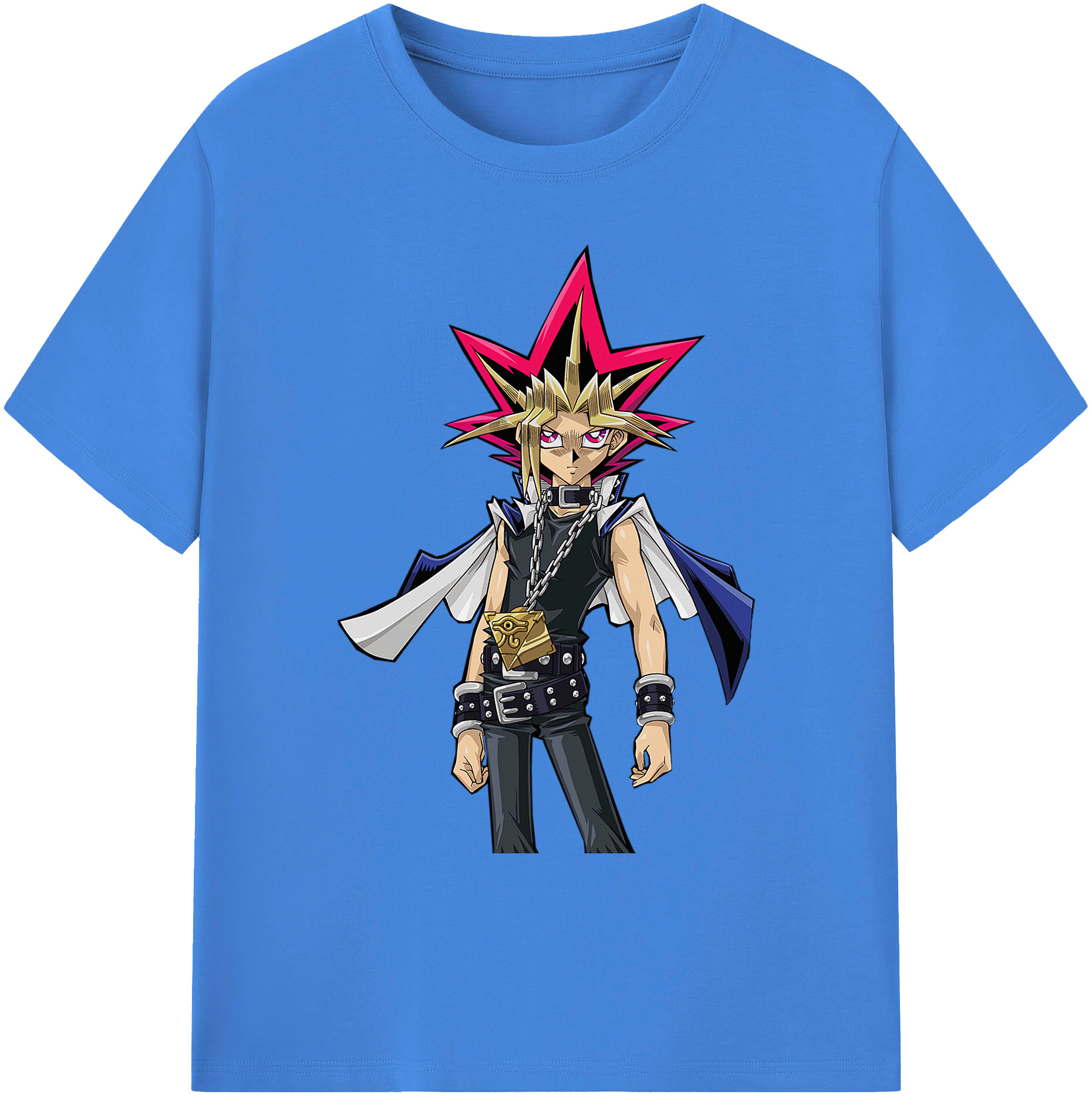 （画像用） 遊☆戯☆王 Yu-Gi-Oh! 綿100％ メンズ半袖Tシャツ｜肌触りやわらか＆通気性