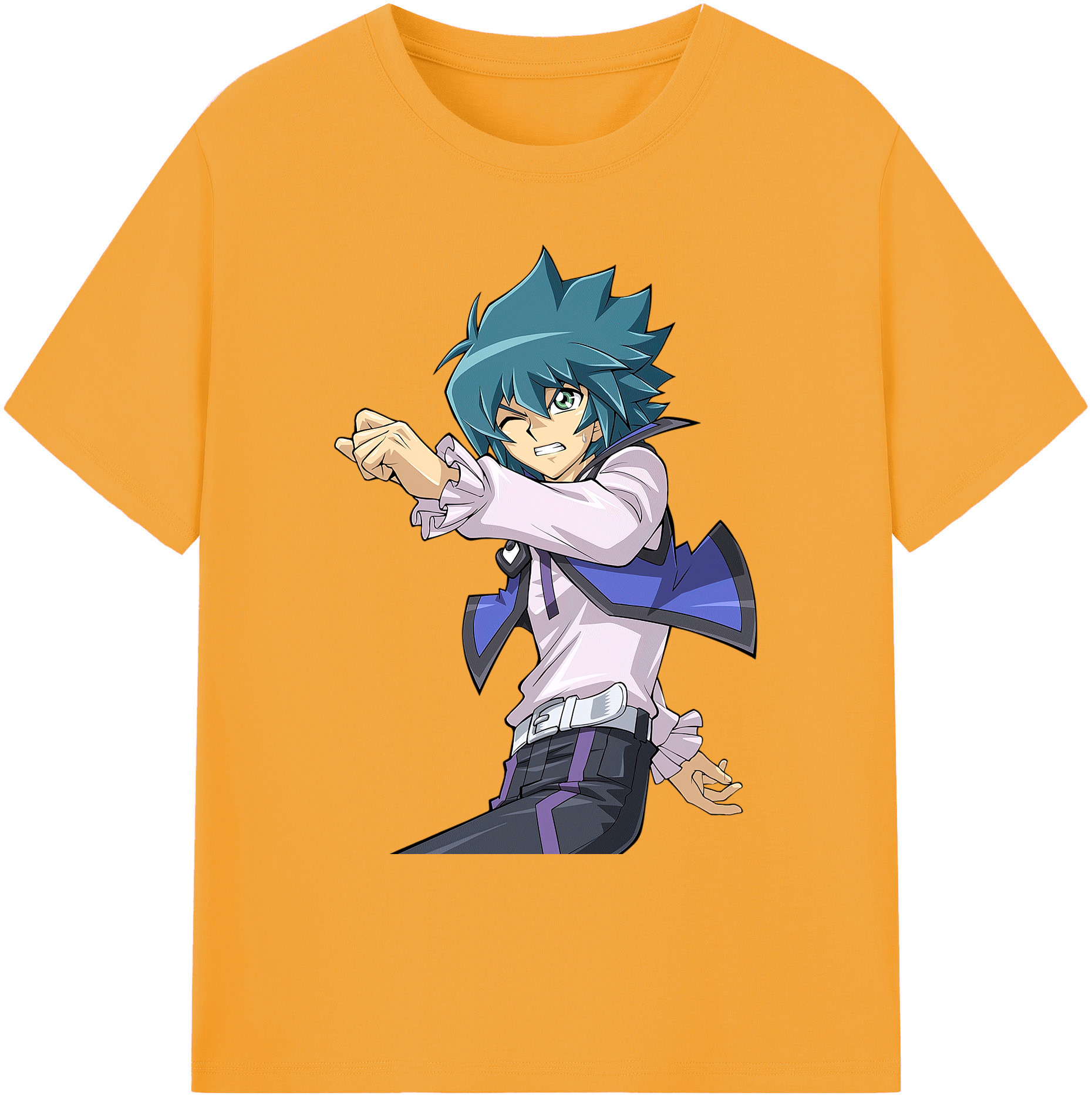 （画像用） 遊☆戯☆王 Yu-Gi-Oh! 綿100％ メンズ半袖Tシャツ｜肌触りやわらか＆通気性