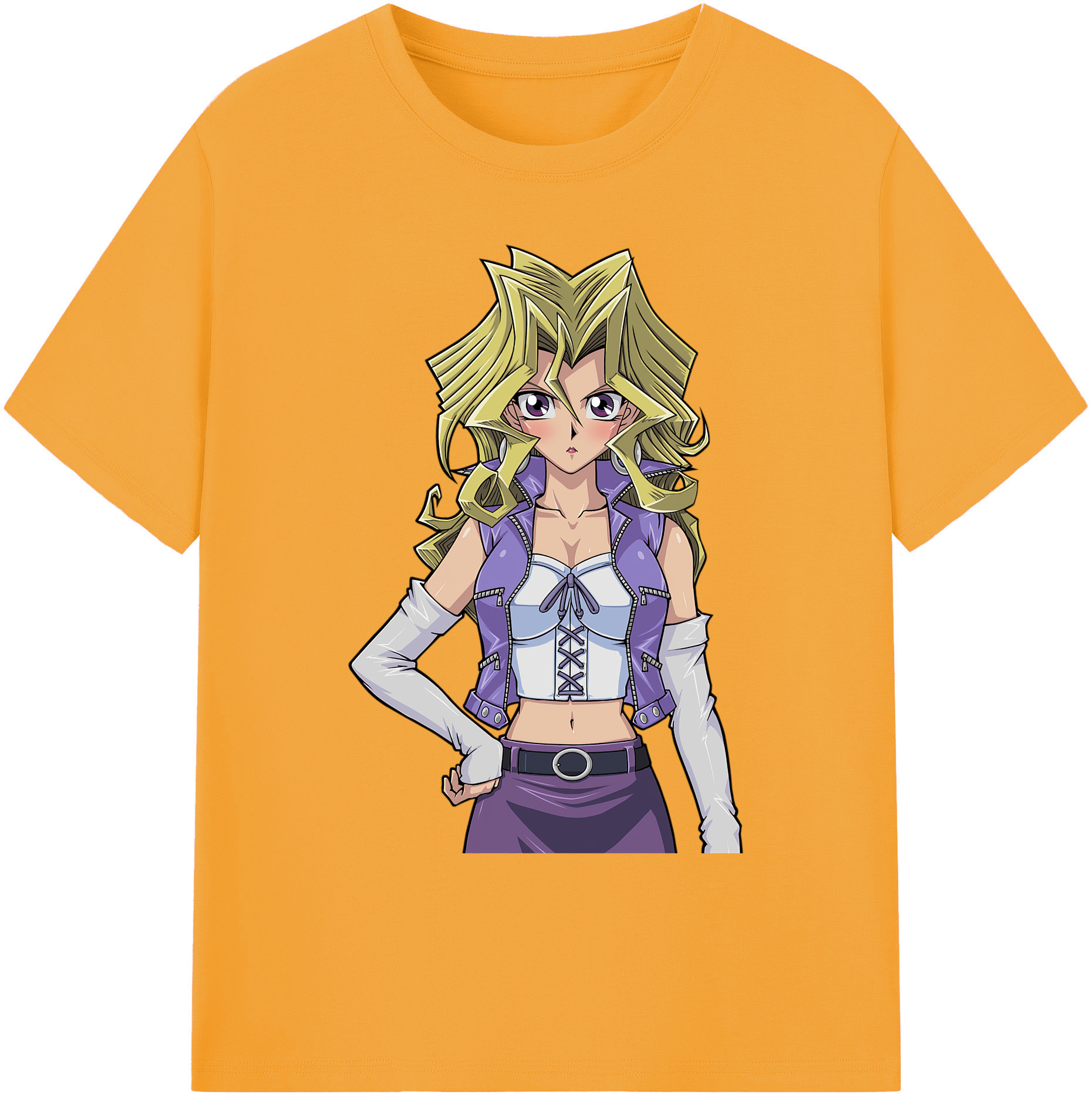 （画像用） 遊☆戯☆王 Yu-Gi-Oh! 綿100％ メンズ半袖Tシャツ｜肌触りやわらか＆通気性