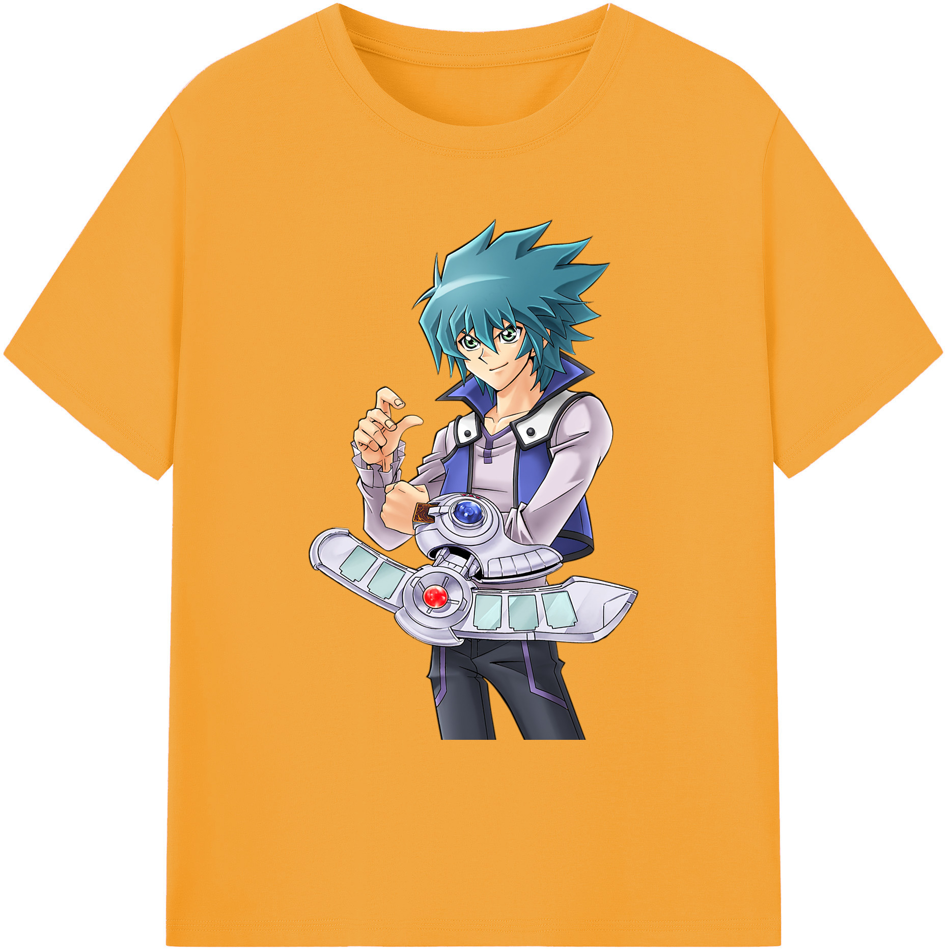（画像用） 遊☆戯☆王 Yu-Gi-Oh! 綿100％ メンズ半袖Tシャツ｜肌触りやわらか＆通気性