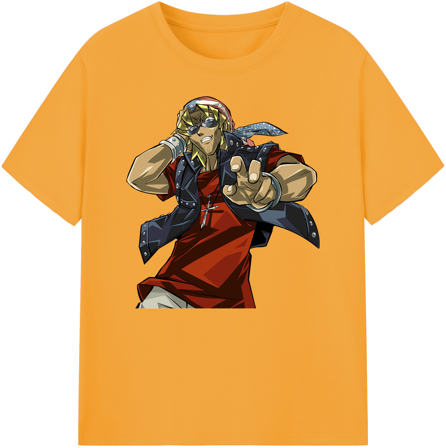 （画像用） 遊☆戯☆王 Yu-Gi-Oh! 綿100％ メンズ半袖Tシャツ｜肌触りやわらか＆通気性