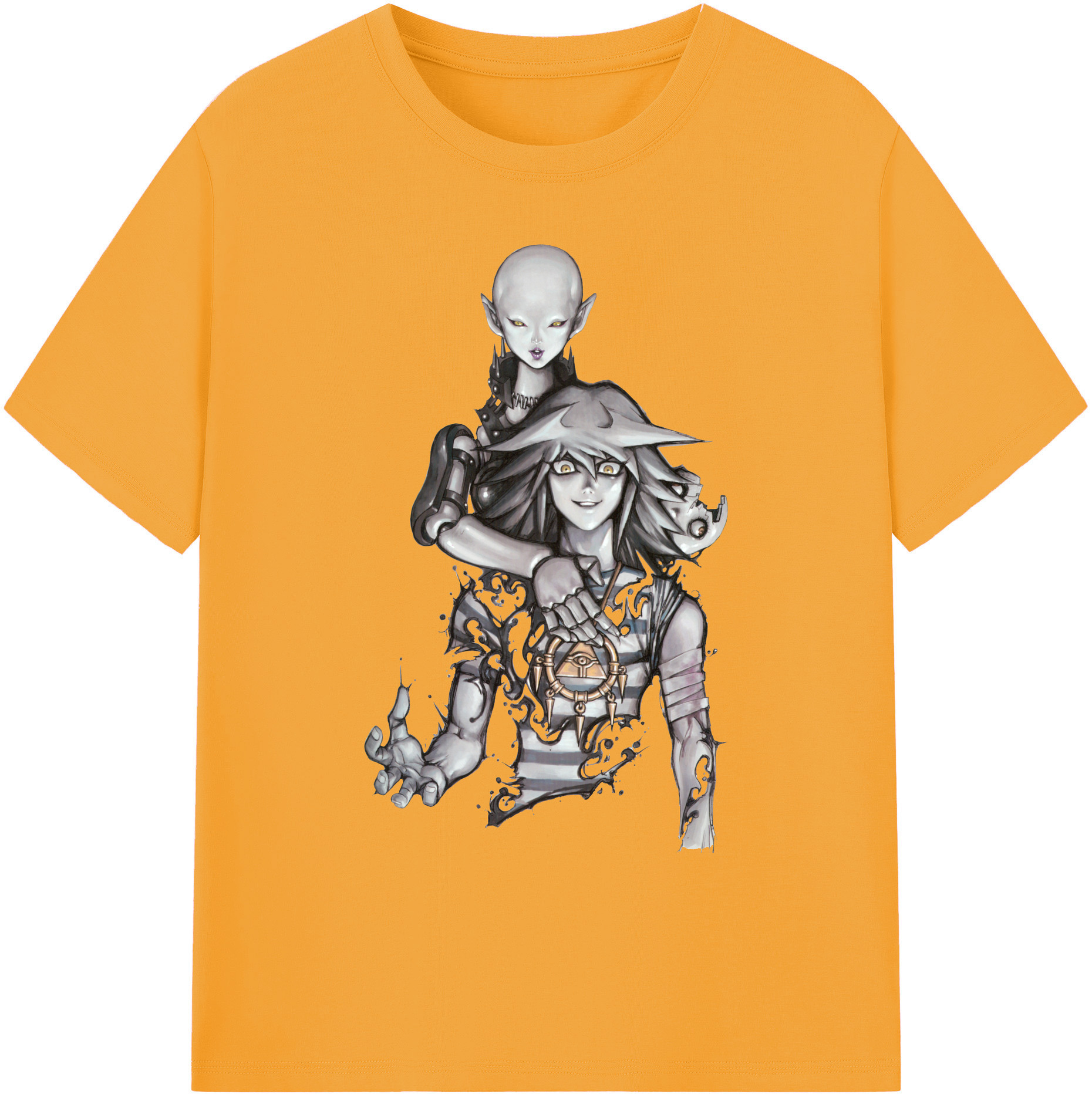 （画像用） 遊☆戯☆王 Yu-Gi-Oh! 綿100％ メンズ半袖Tシャツ｜肌触りやわらか＆通気性