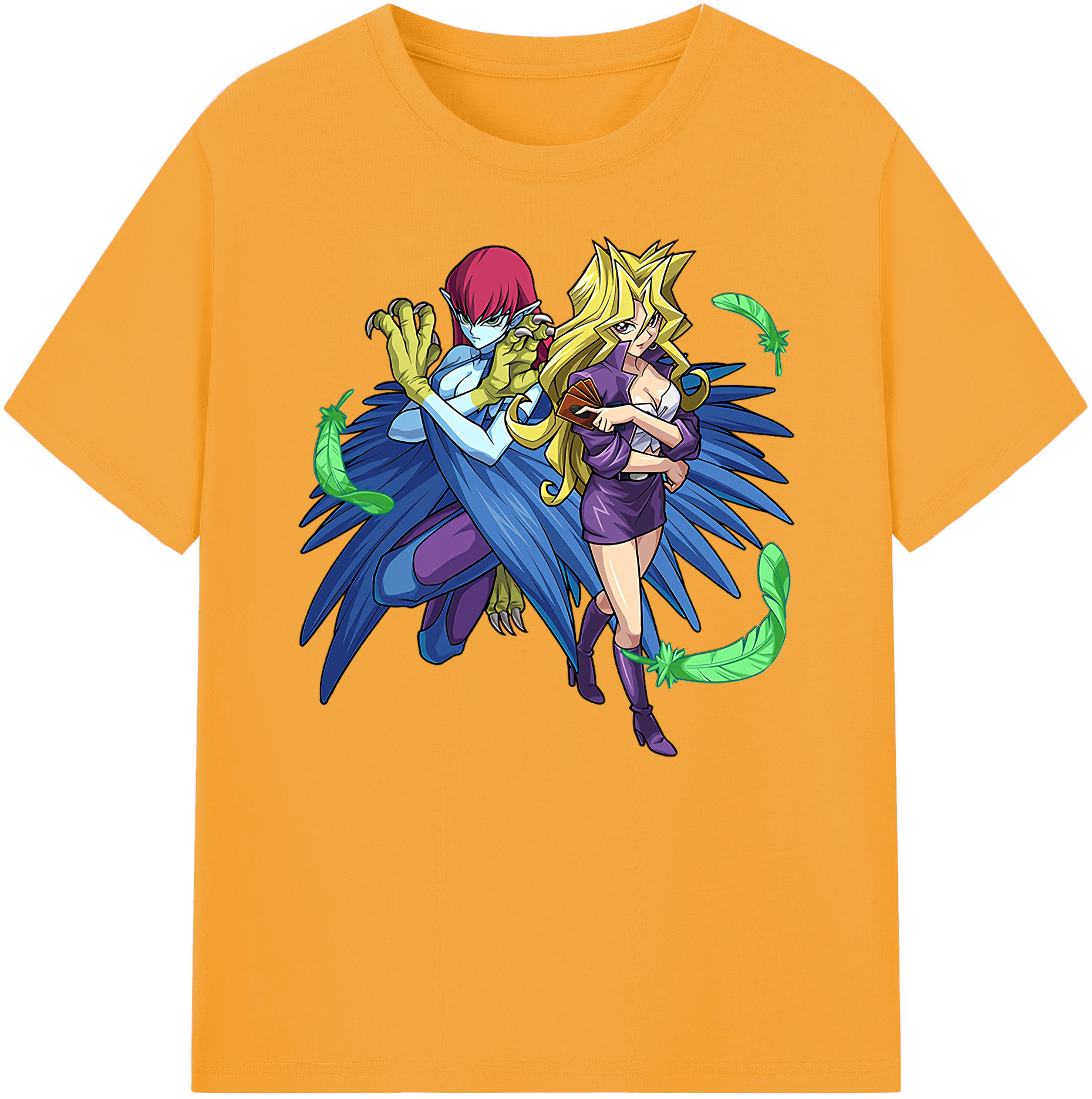 （画像用） 遊☆戯☆王 Yu-Gi-Oh! 綿100％ メンズ半袖Tシャツ｜肌触りやわらか＆通気性