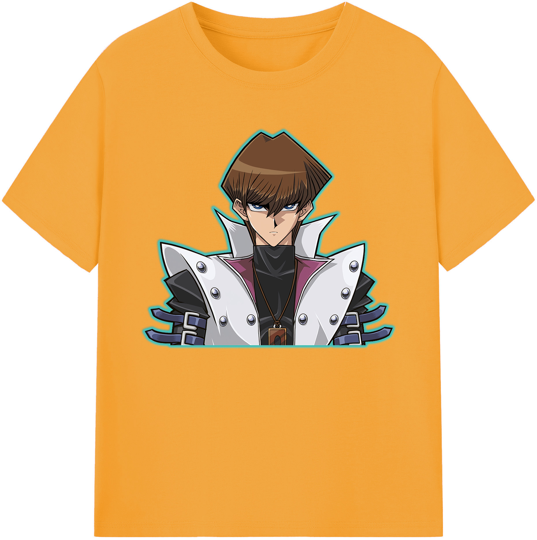 遊☆戯☆王 Yu-Gi-Oh! 綿100％ メンズ半袖Tシャツ｜肌触りやわらか＆通気性