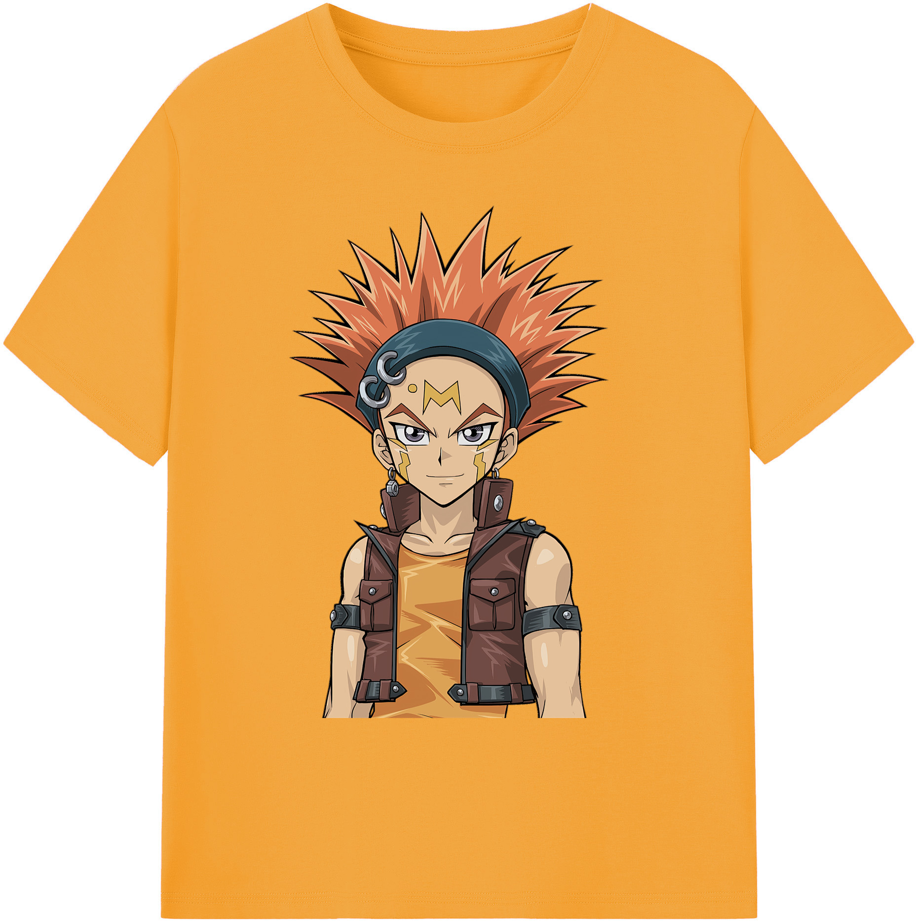 遊☆戯☆王 Yu-Gi-Oh! 綿100％ メンズ半袖Tシャツ｜肌触りやわらか＆通気性