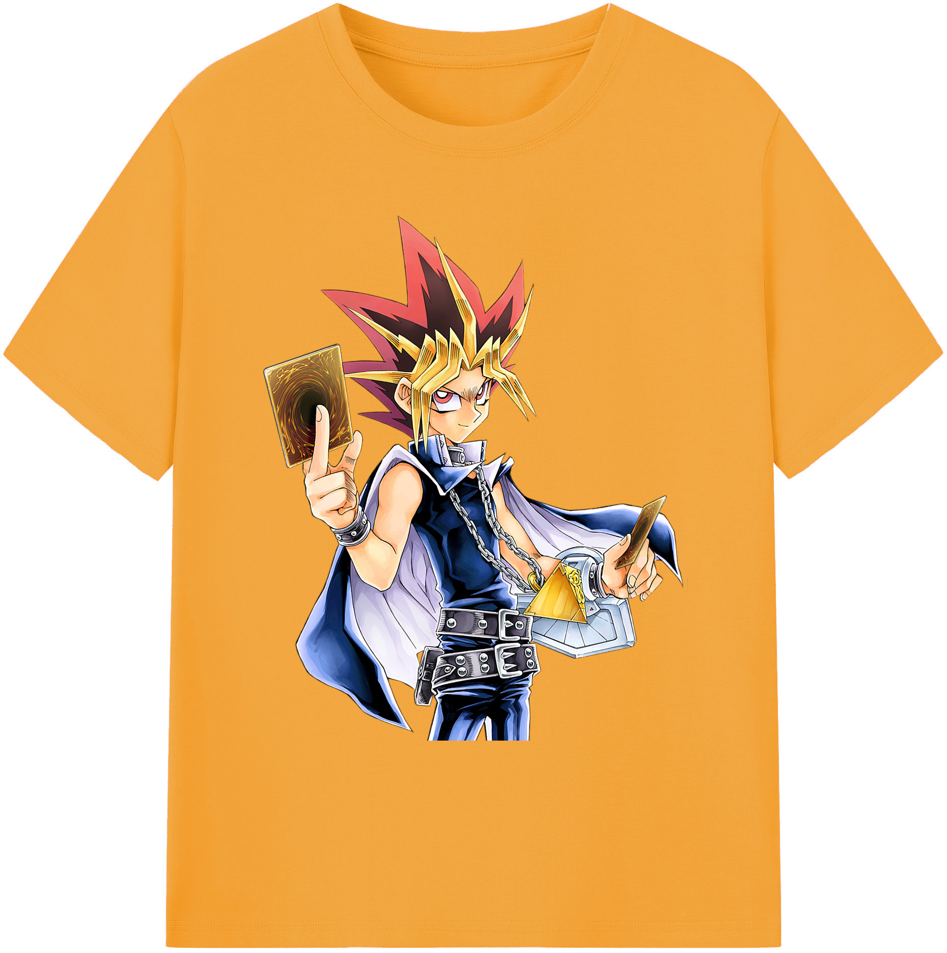 （画像用） 遊☆戯☆王 Yu-Gi-Oh! 綿100％ メンズ半袖Tシャツ｜肌触りやわらか＆通気性