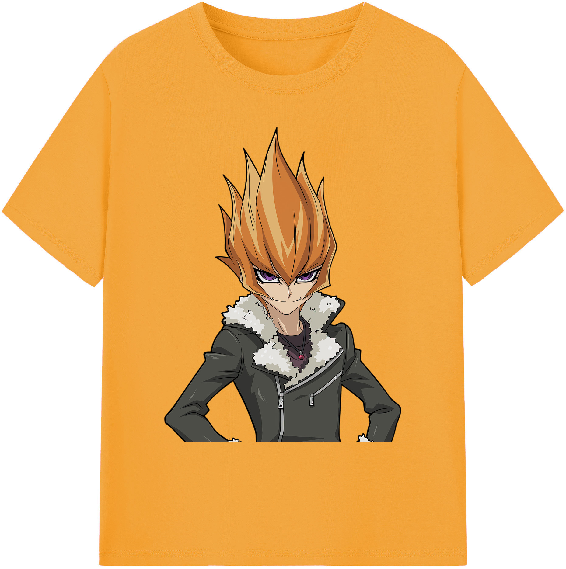 （画像用） 遊☆戯☆王 Yu-Gi-Oh! 綿100％ メンズ半袖Tシャツ｜肌触りやわらか＆通気性