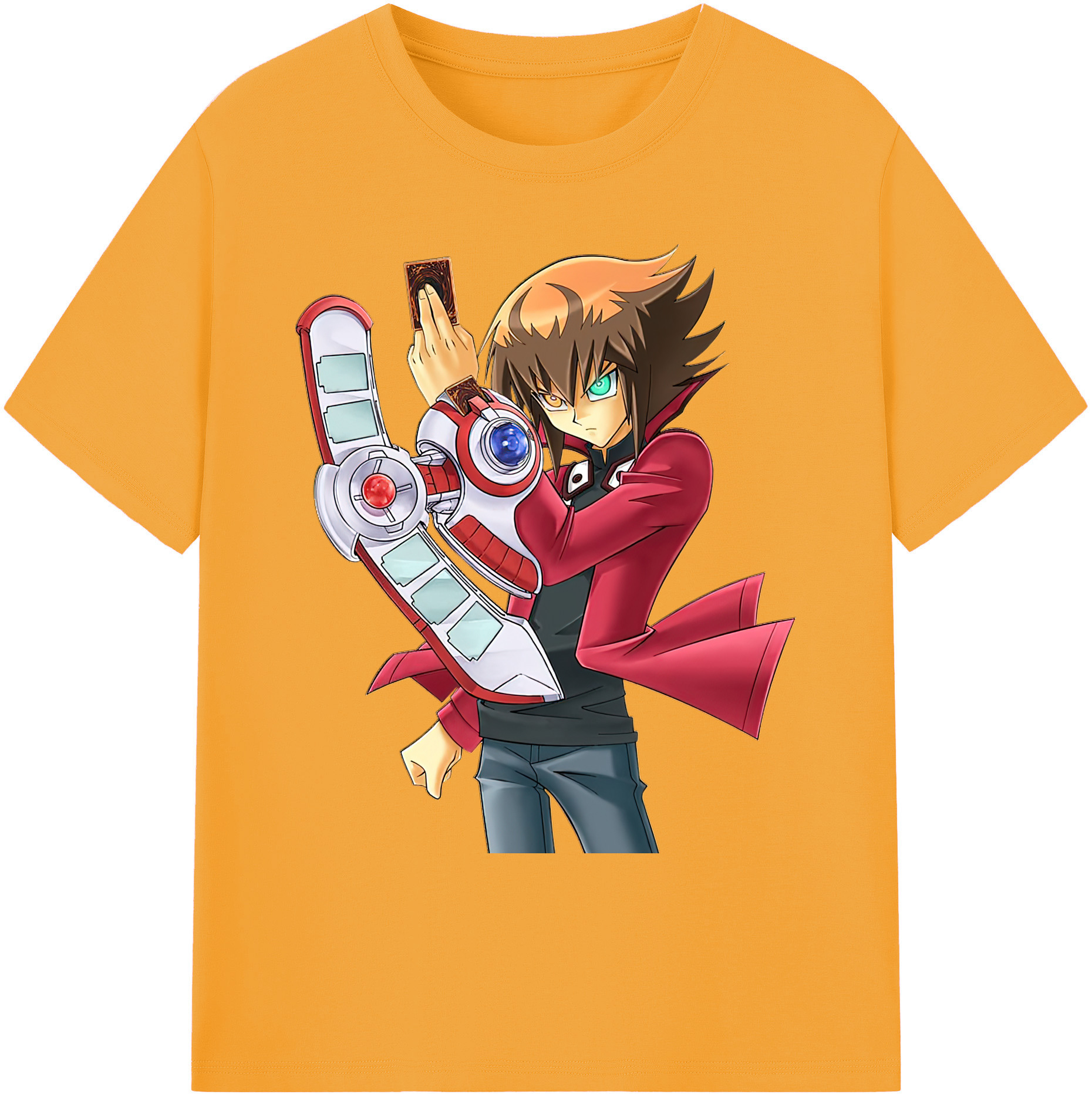 （画像用） 遊☆戯☆王 Yu-Gi-Oh! 綿100％ メンズ半袖Tシャツ｜肌触りやわらか＆通気性