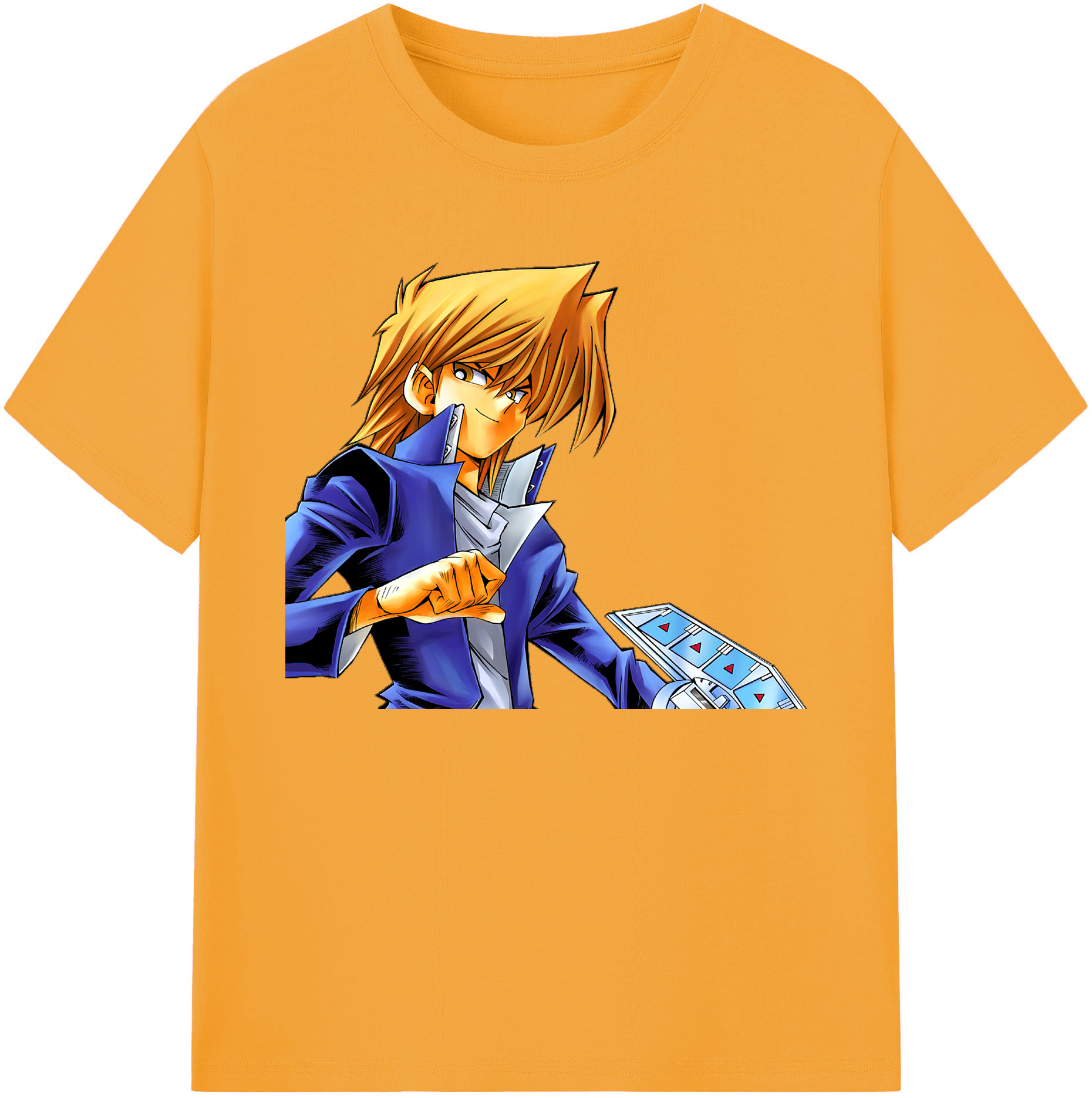（画像用） 遊☆戯☆王 Yu-Gi-Oh! 綿100％ メンズ半袖Tシャツ｜肌触りやわらか＆通気性