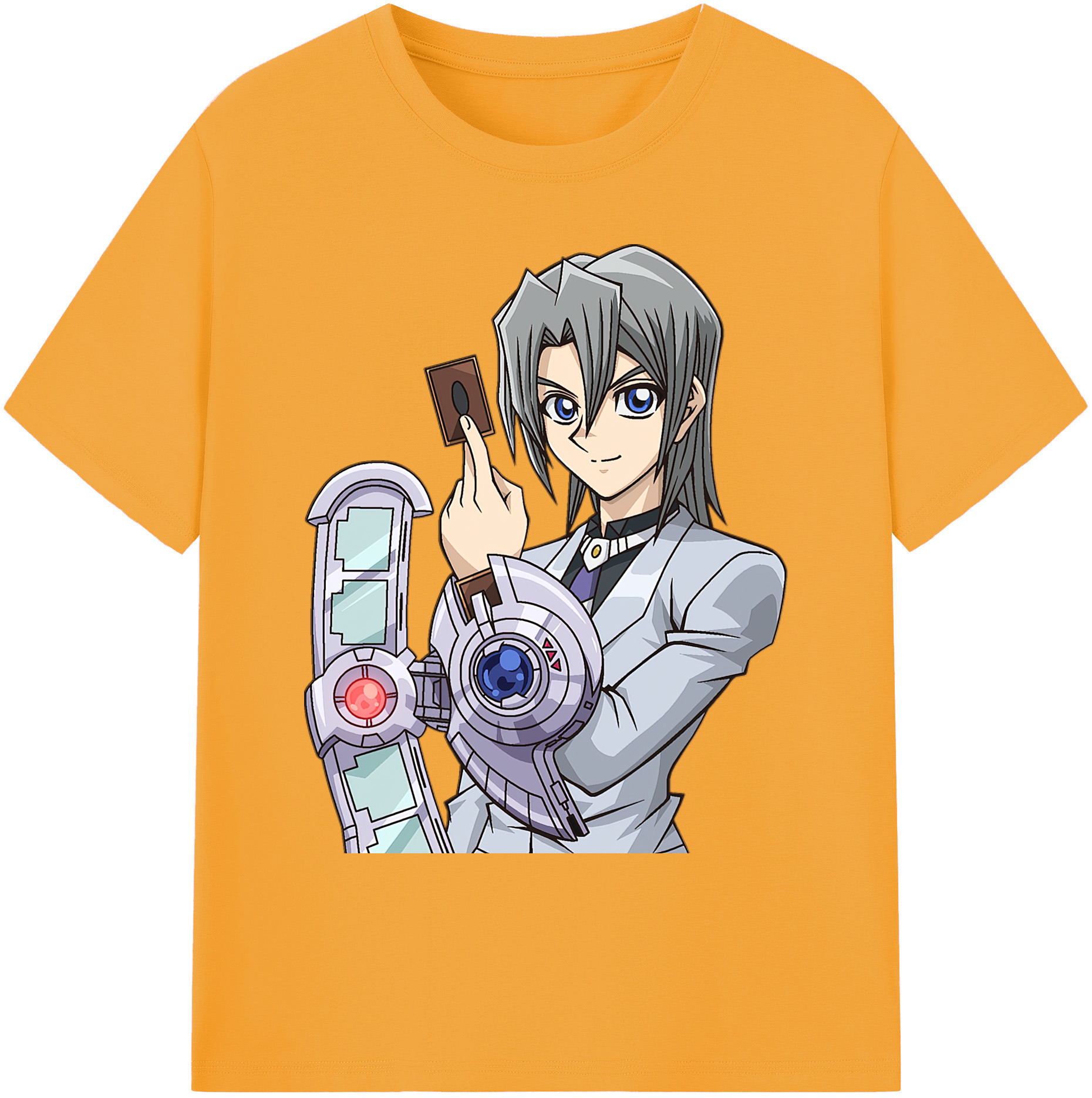 （画像用） 遊☆戯☆王 Yu-Gi-Oh! 綿100％ メンズ半袖Tシャツ｜肌触りやわらか＆通気性