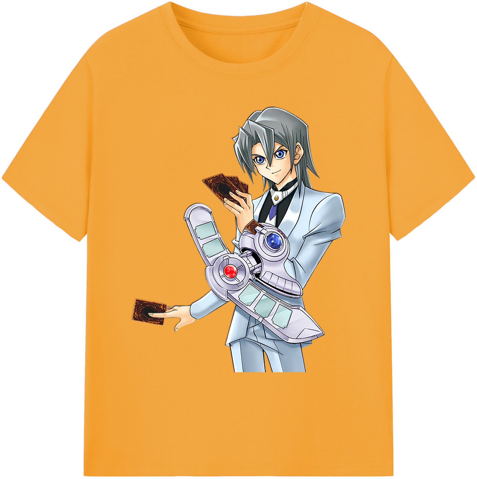 （画像用） 遊☆戯☆王 Yu-Gi-Oh! 綿100％ メンズ半袖Tシャツ｜肌触りやわらか＆通気性