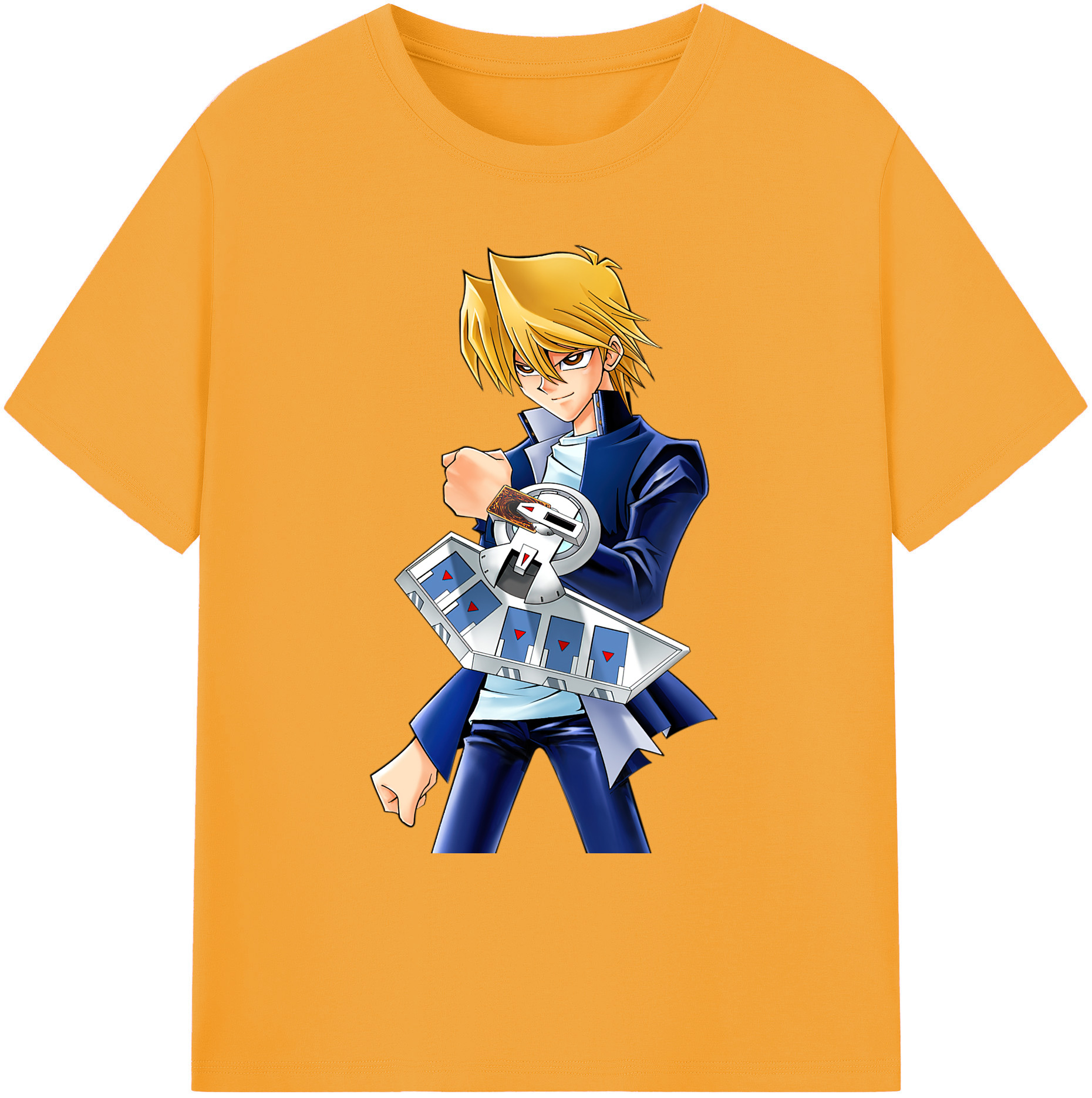 （画像用） 遊☆戯☆王 Yu-Gi-Oh! 綿100％ メンズ半袖Tシャツ｜肌触りやわらか＆通気性