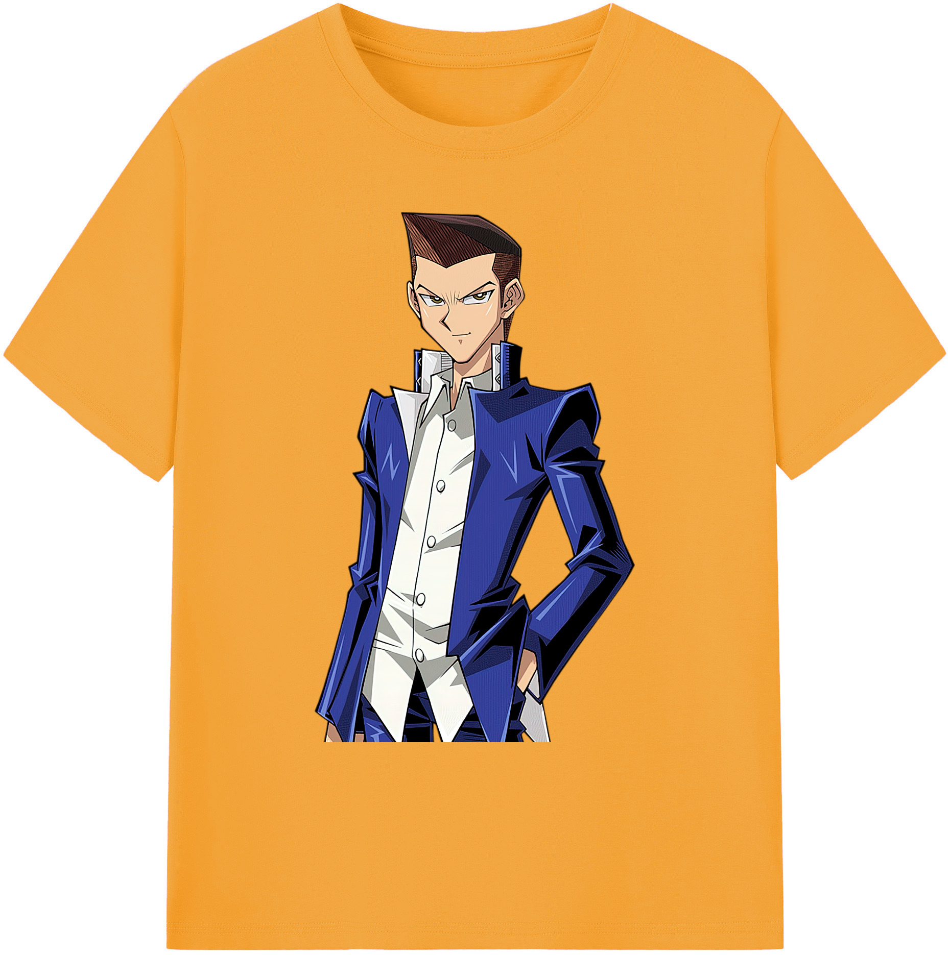 （画像用） 遊☆戯☆王 Yu-Gi-Oh! 綿100％ メンズ半袖Tシャツ｜肌触りやわらか＆通気性