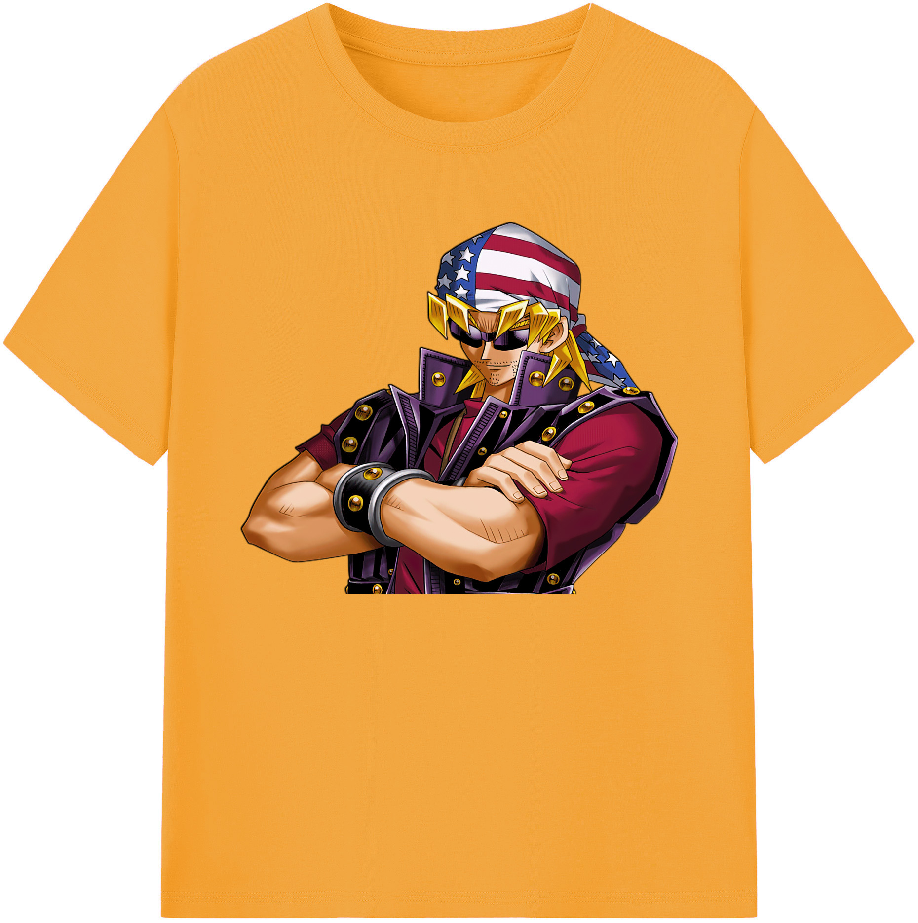 （画像用） 遊☆戯☆王 Yu-Gi-Oh! 綿100％ メンズ半袖Tシャツ｜肌触りやわらか＆通気性