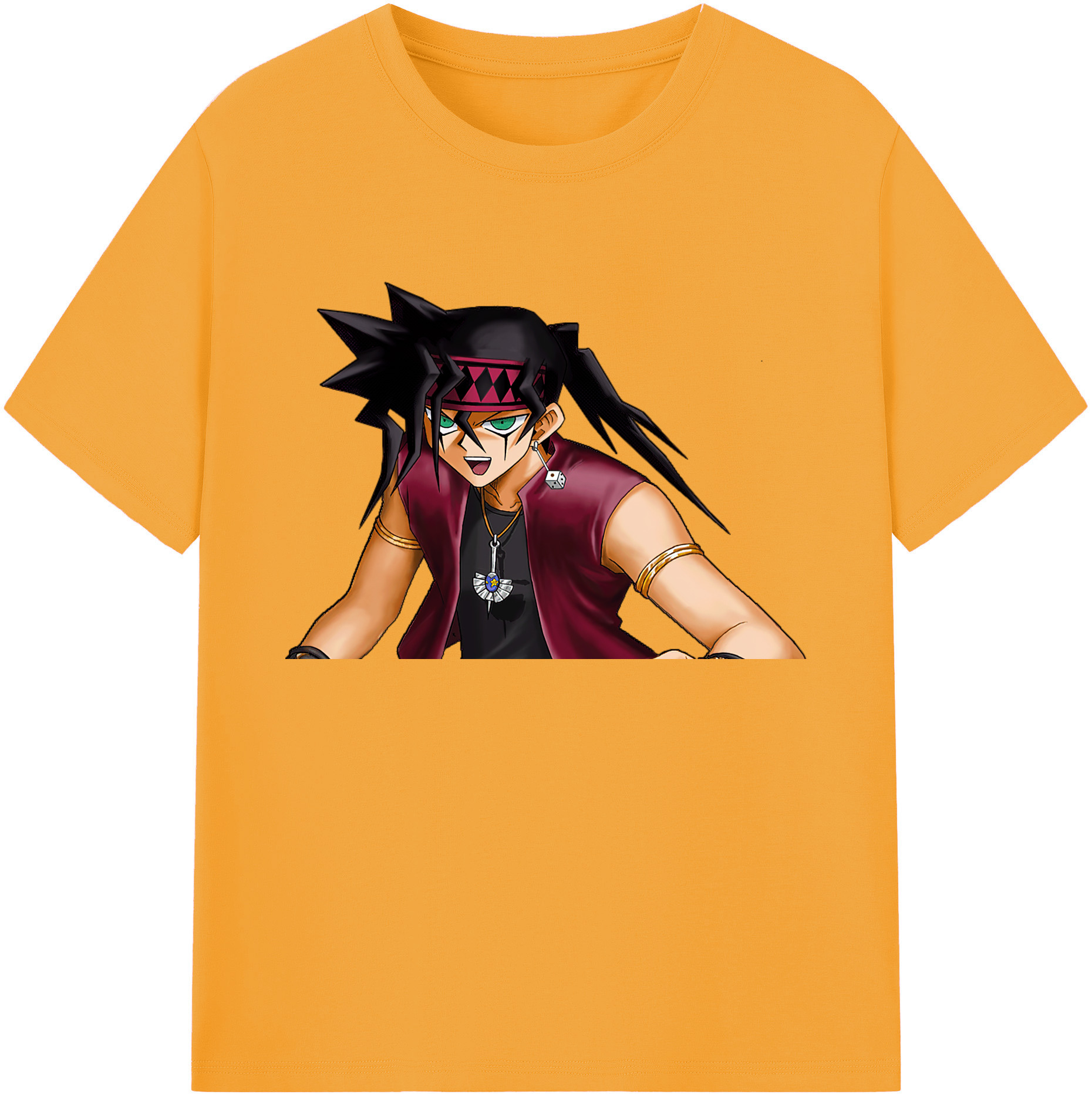 （画像用） 遊☆戯☆王 Yu-Gi-Oh! 綿100％ メンズ半袖Tシャツ｜肌触りやわらか＆通気性