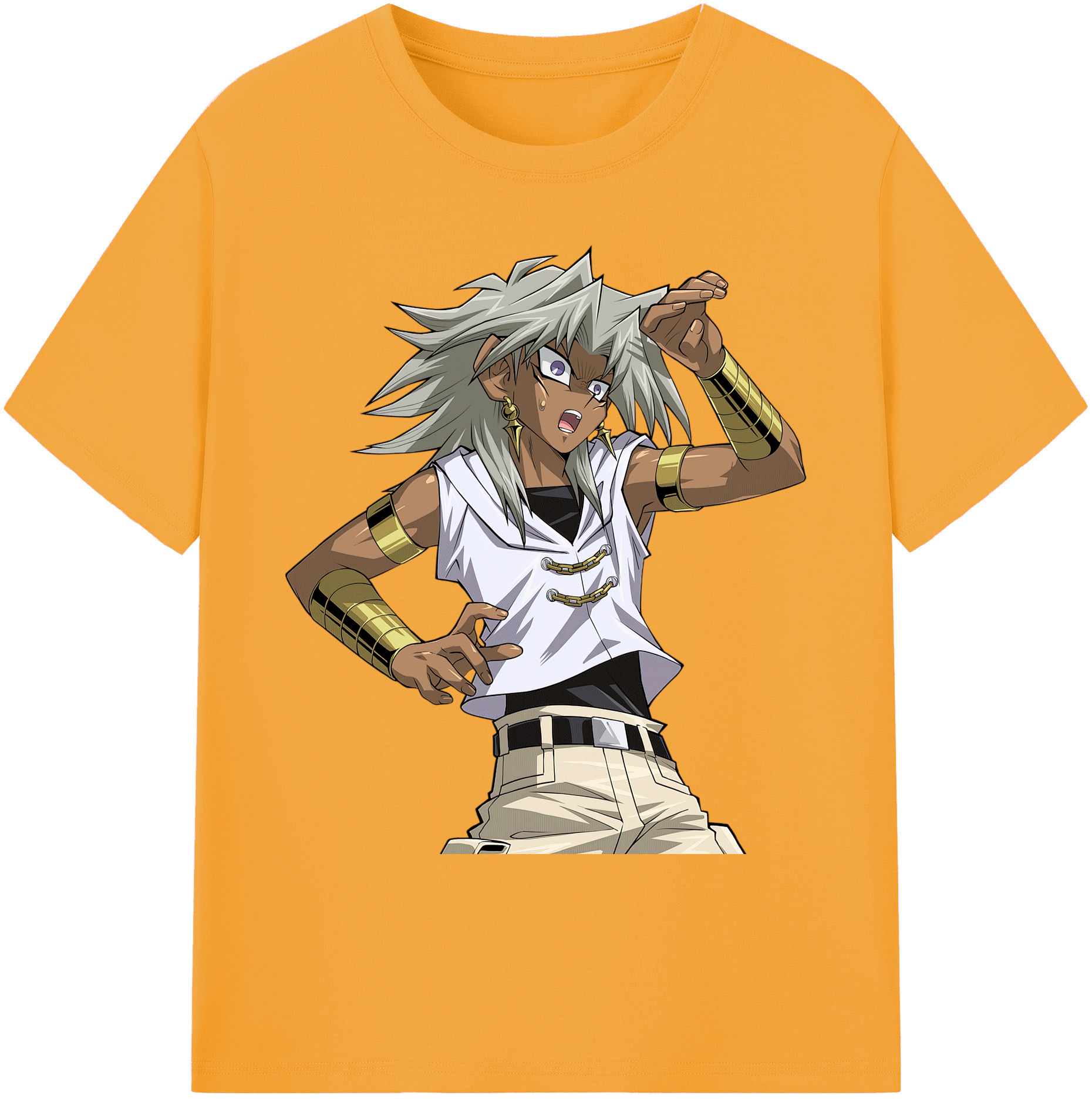 （画像用） 遊☆戯☆王 Yu-Gi-Oh! 綿100％ メンズ半袖Tシャツ｜肌触りやわらか＆通気性