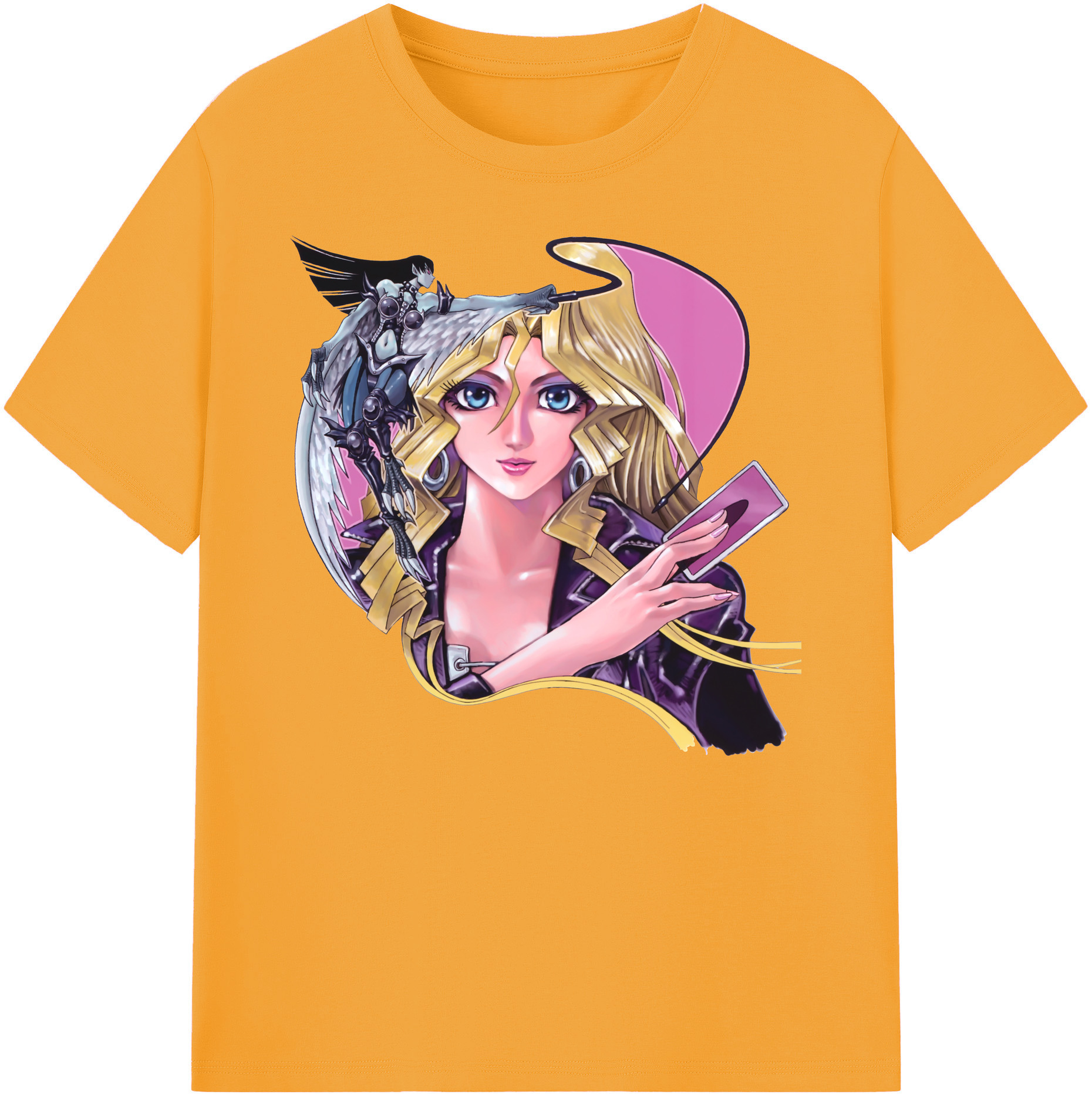 （画像用） 遊☆戯☆王 Yu-Gi-Oh! 綿100％ メンズ半袖Tシャツ｜肌触りやわらか＆通気性